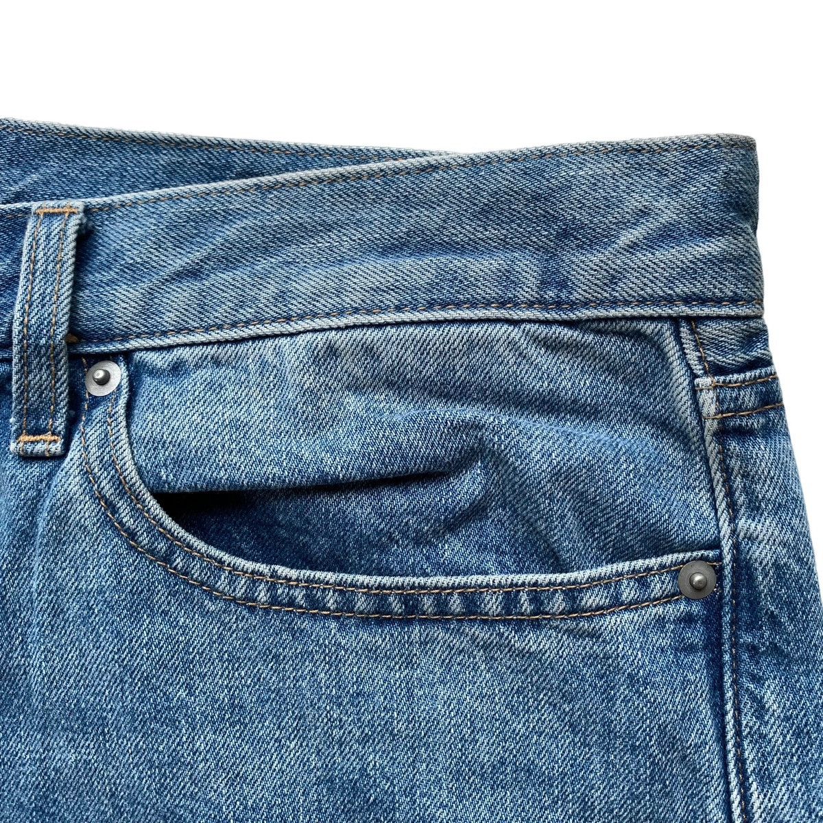 JW Anderson × Uniqlo JW Anderson Uniqlo Baggy Loose Blue Wash Jeans Size US 34 / EU 50 - 4 Thumbnail