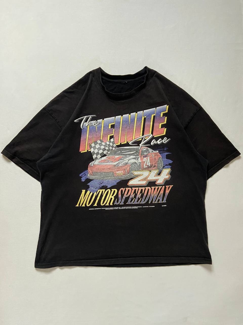 Chase Authentics × NASCAR × Vintage Vintage 1996 FSBN The Infinite Race Motor SpeedWay T-Shirt Size US XL / EU 56 / 4 - 1 Thumbnail