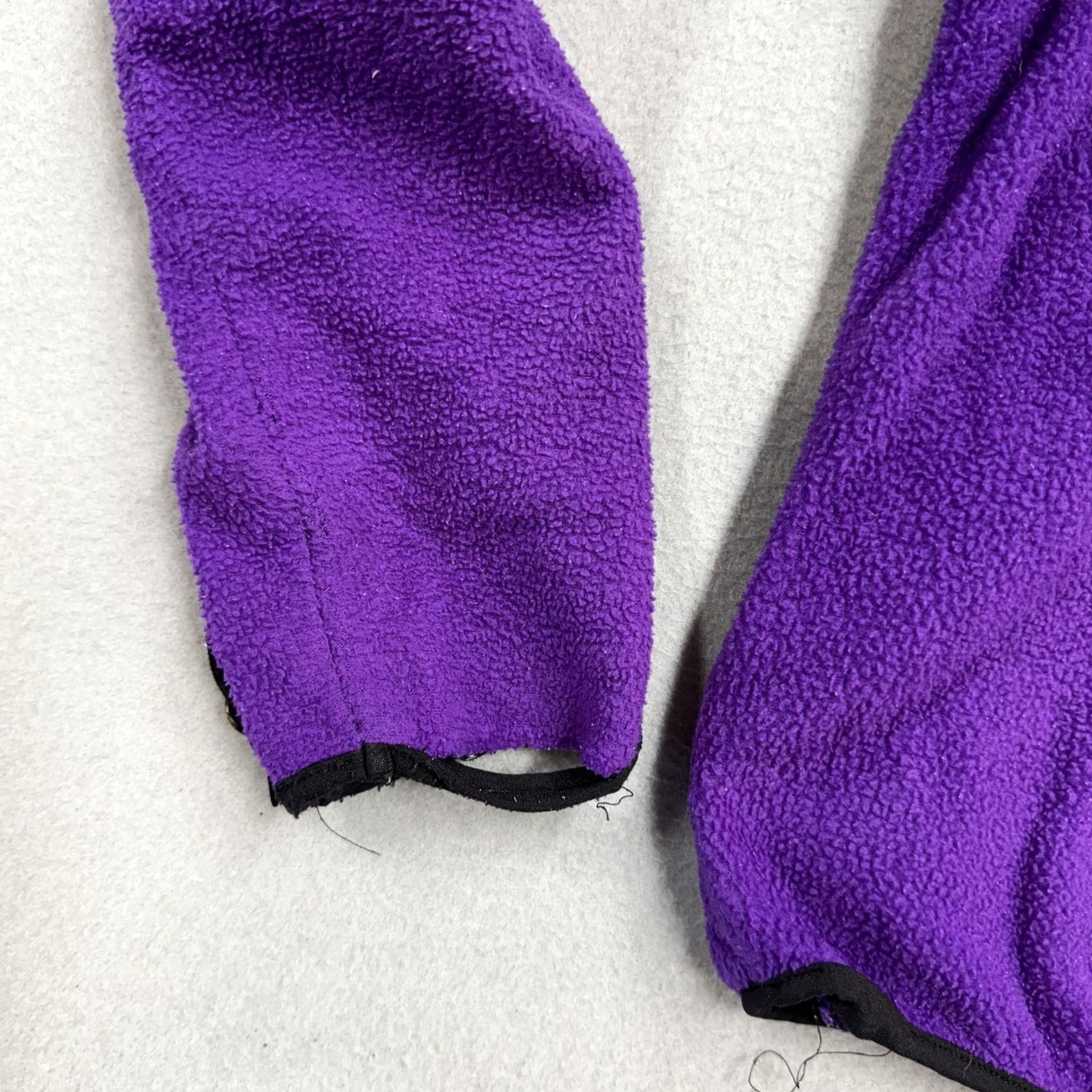 The North Face The North Face Fleece Jacket Womens Medium Purple Zip Outdoor Hiking Vintage Size M / US 6-8 / IT 42-44 - 5 Thumbnail
