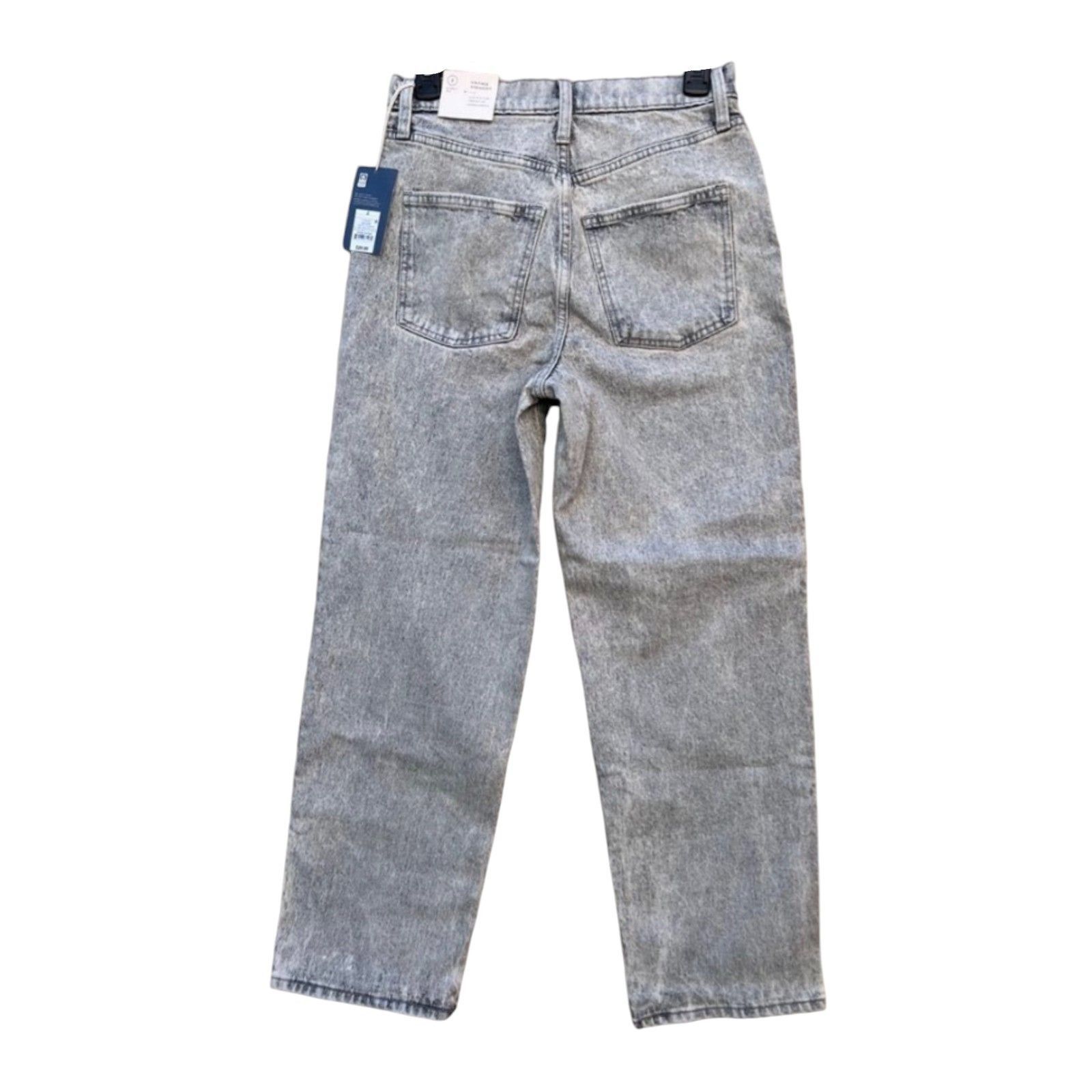 Other Universal Thread - Women's Vintage Straight Pants - Grey - 2 Size 26" / US 2 / IT 38 - 2 Thumbnail