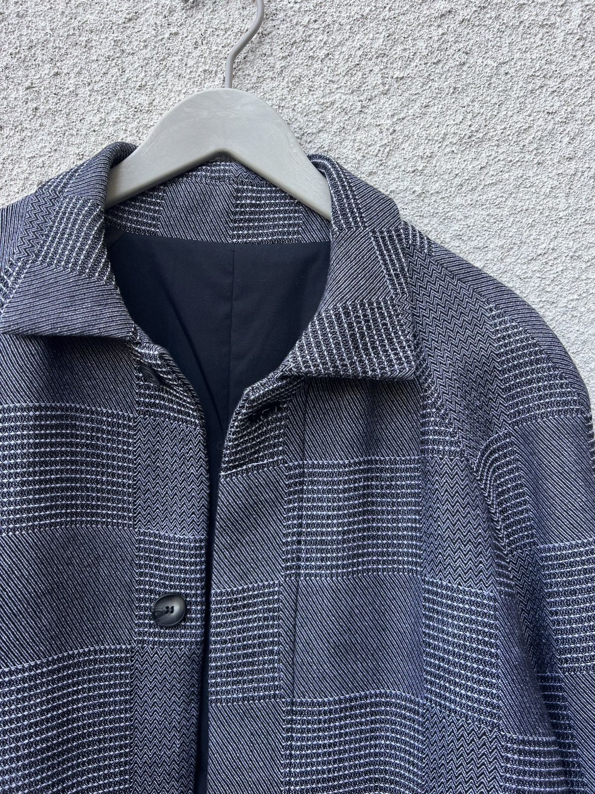 Designer Neuba Raglan Coat in Dark Grey Size Medium Size US M / EU 48-50 / 2 - 4 Thumbnail