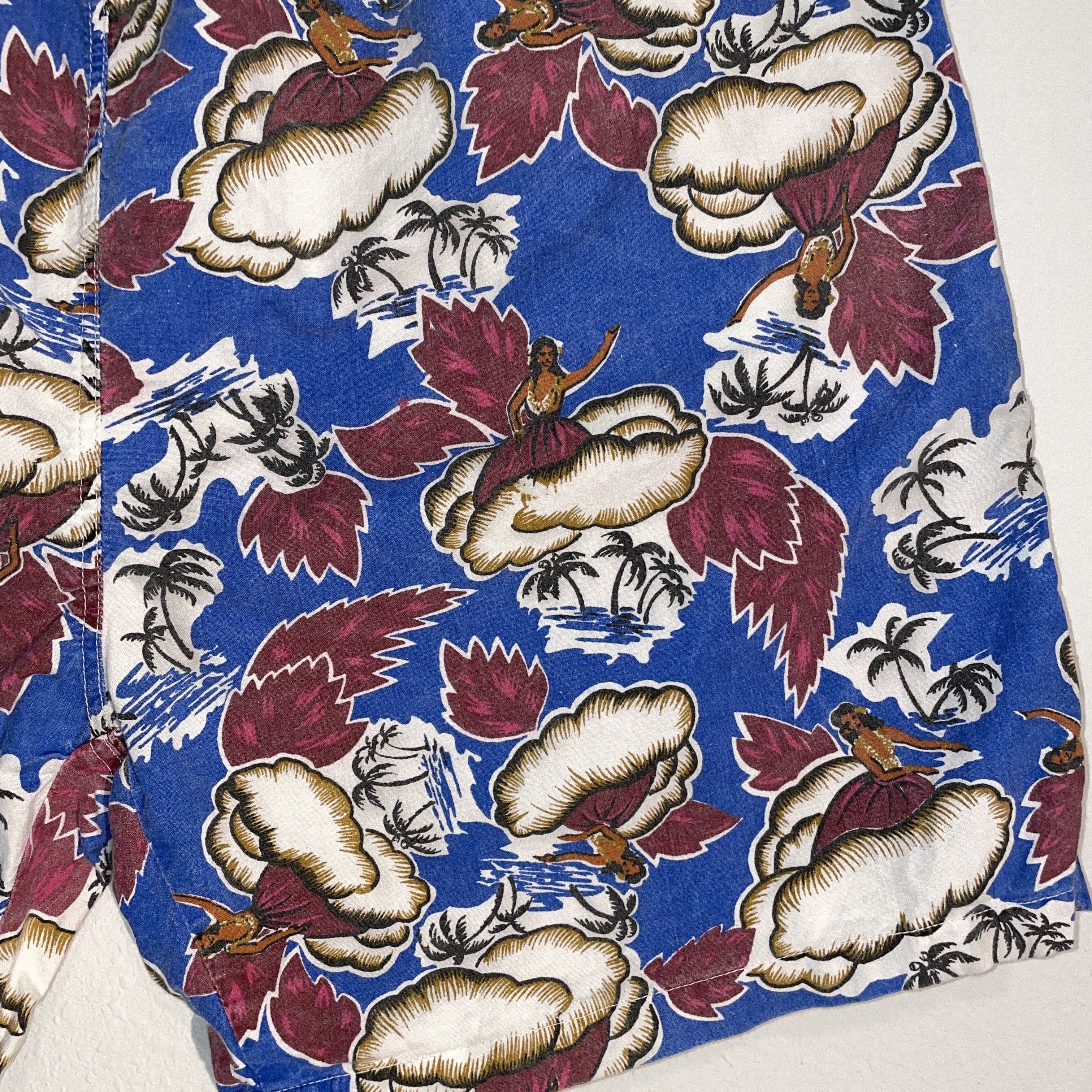 Other Vintage Uniform Code Hawaiian Beach Shorts Large Size US 32 / EU 48 - 2 Thumbnail