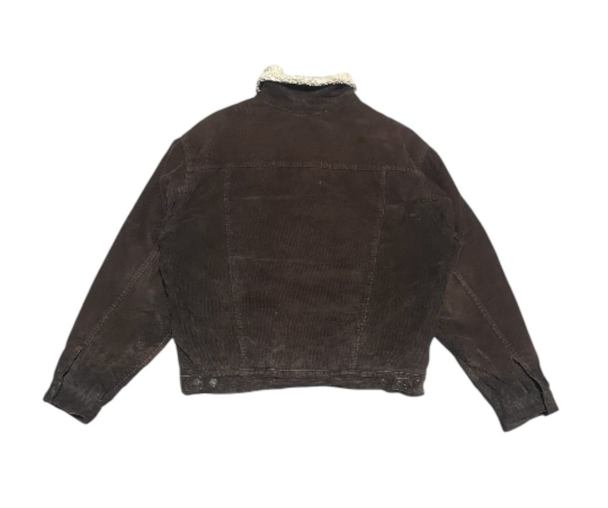 Levi's Trashed Vintage Levis Corduroy Trucker Jacket Sun Faded Size US M / EU 48-50 / 2 - 6 Thumbnail