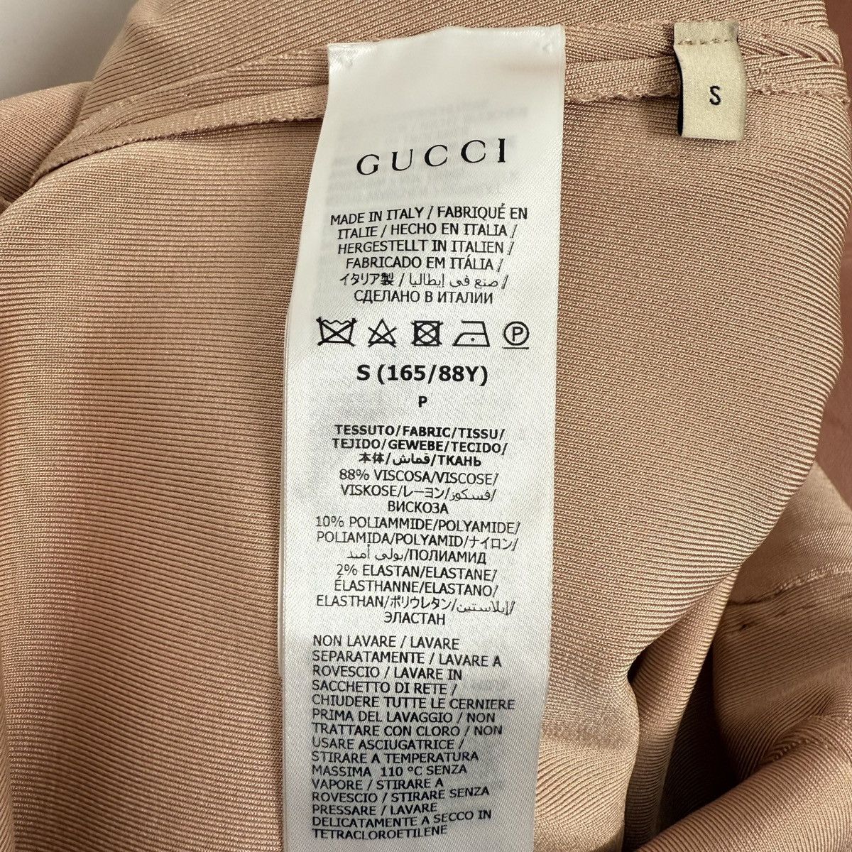 Gucci Gucci Zip Slim-fit Long Dress K26WX Size S / US 4 / IT 40 - 5 Thumbnail