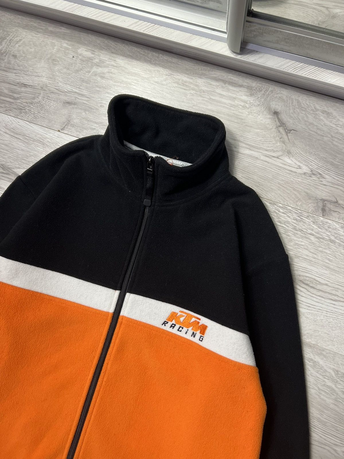 Vintage Vintage KTM Full Zip Racing Fleece Jacket Size US XL / EU 56 / 4 - 2 Thumbnail