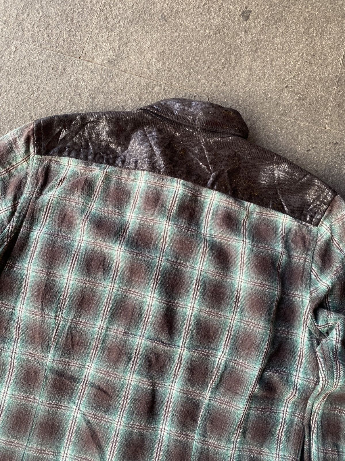 Japanese Brand 291295=homme snakeskin flannelshirt Size US L / EU 52-54 / 3 - 5 Thumbnail