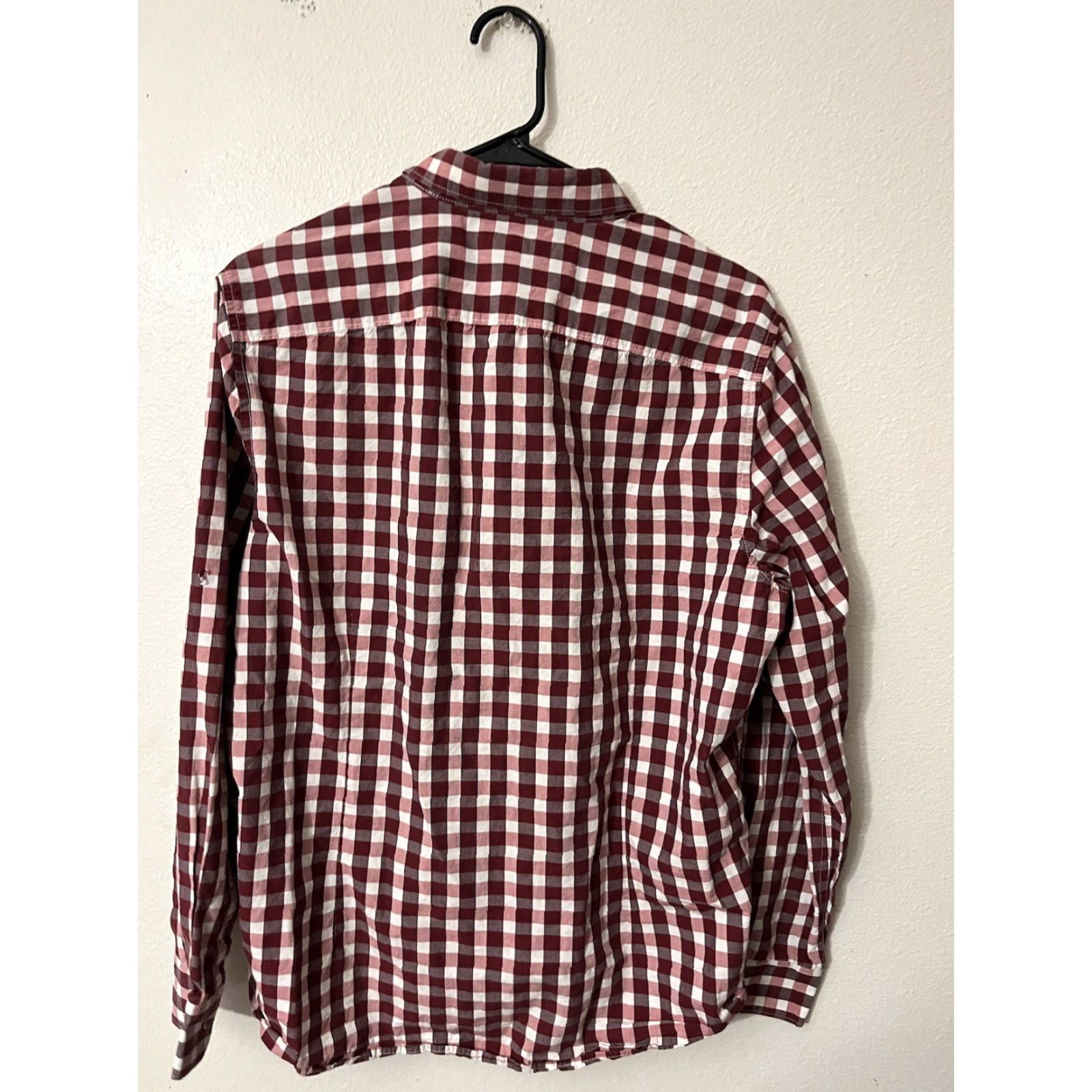 Kenneth Cole Kenneth Cole Reaction Shirt Mens L Red Plaid Long Sleeve Button Up Size US L / EU 52-54 / 3 - 2 Thumbnail