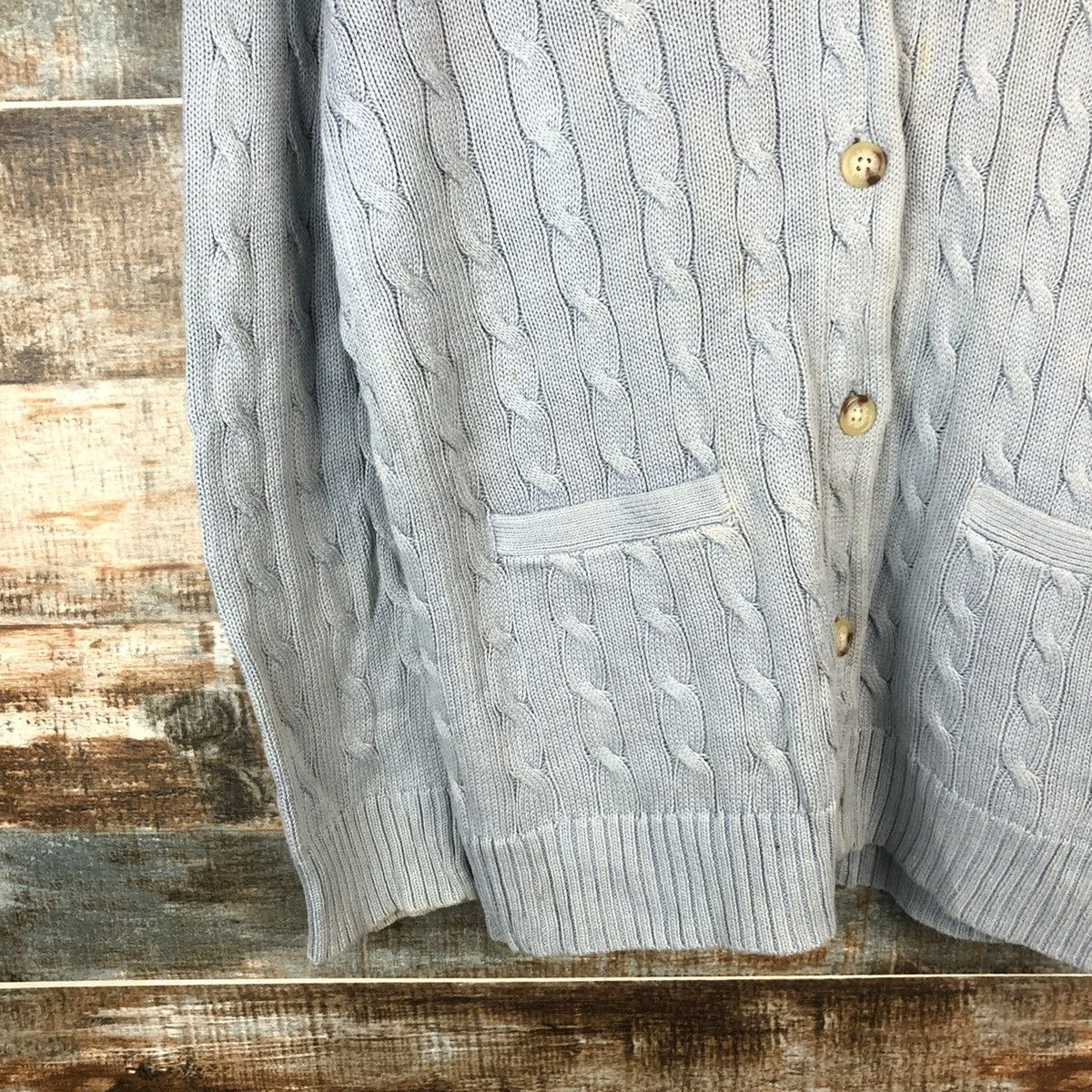 Ralph Lauren Ralph Lauren Light Blue Cardigan Knitwear #A1351 Size US M / EU 48-50 / 2 - 7 Thumbnail