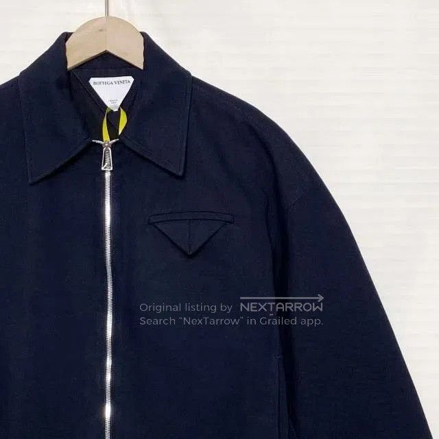 Bottega Veneta BV Men's Wool Zip Jacket. Size US S / EU 44-46 / 1 - 3 Thumbnail