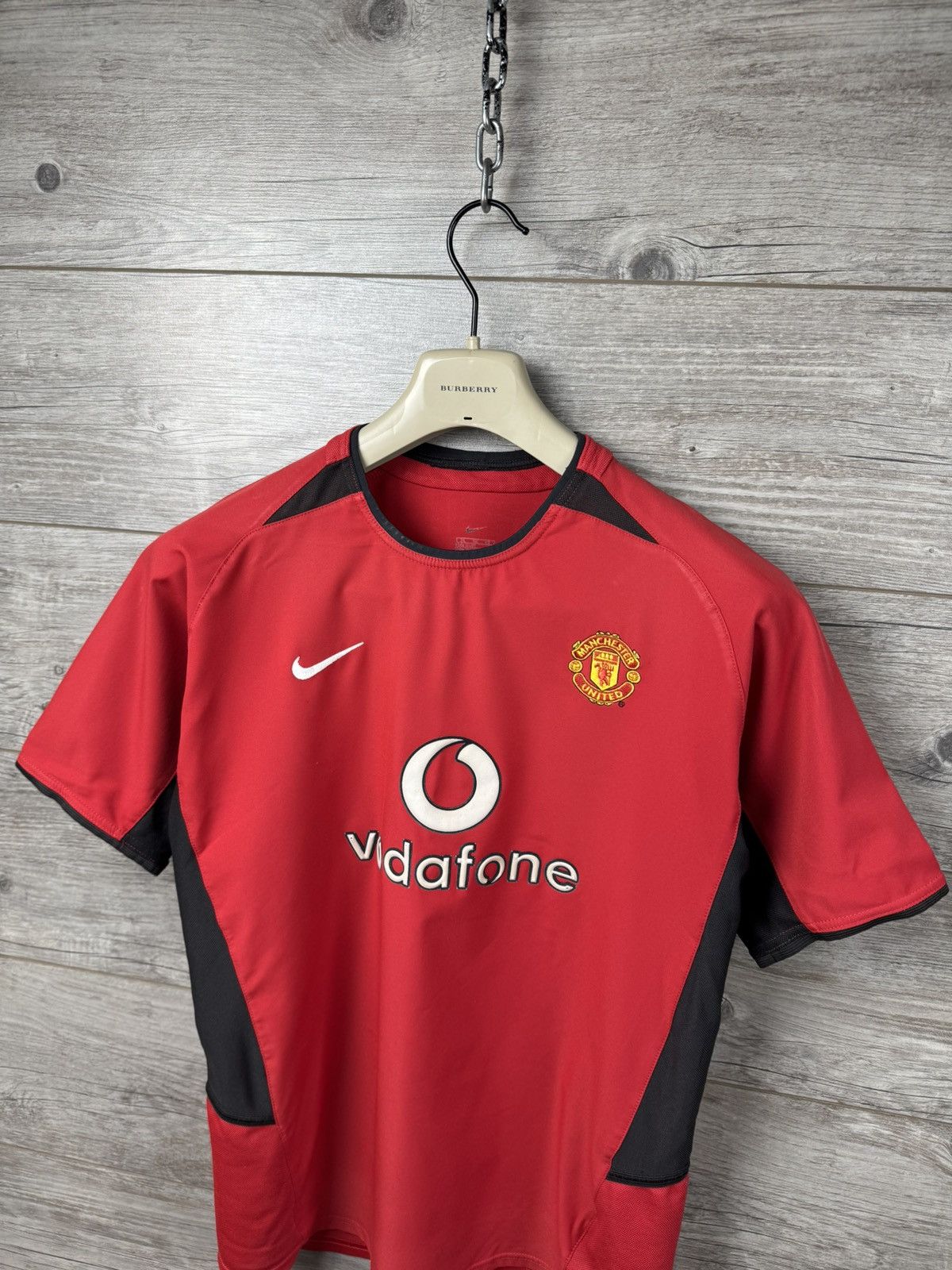 Nike Manchester United Nike 2002/04 Home Vintage Football Shirt Size US XS / EU 42 / 0 - 4 Thumbnail