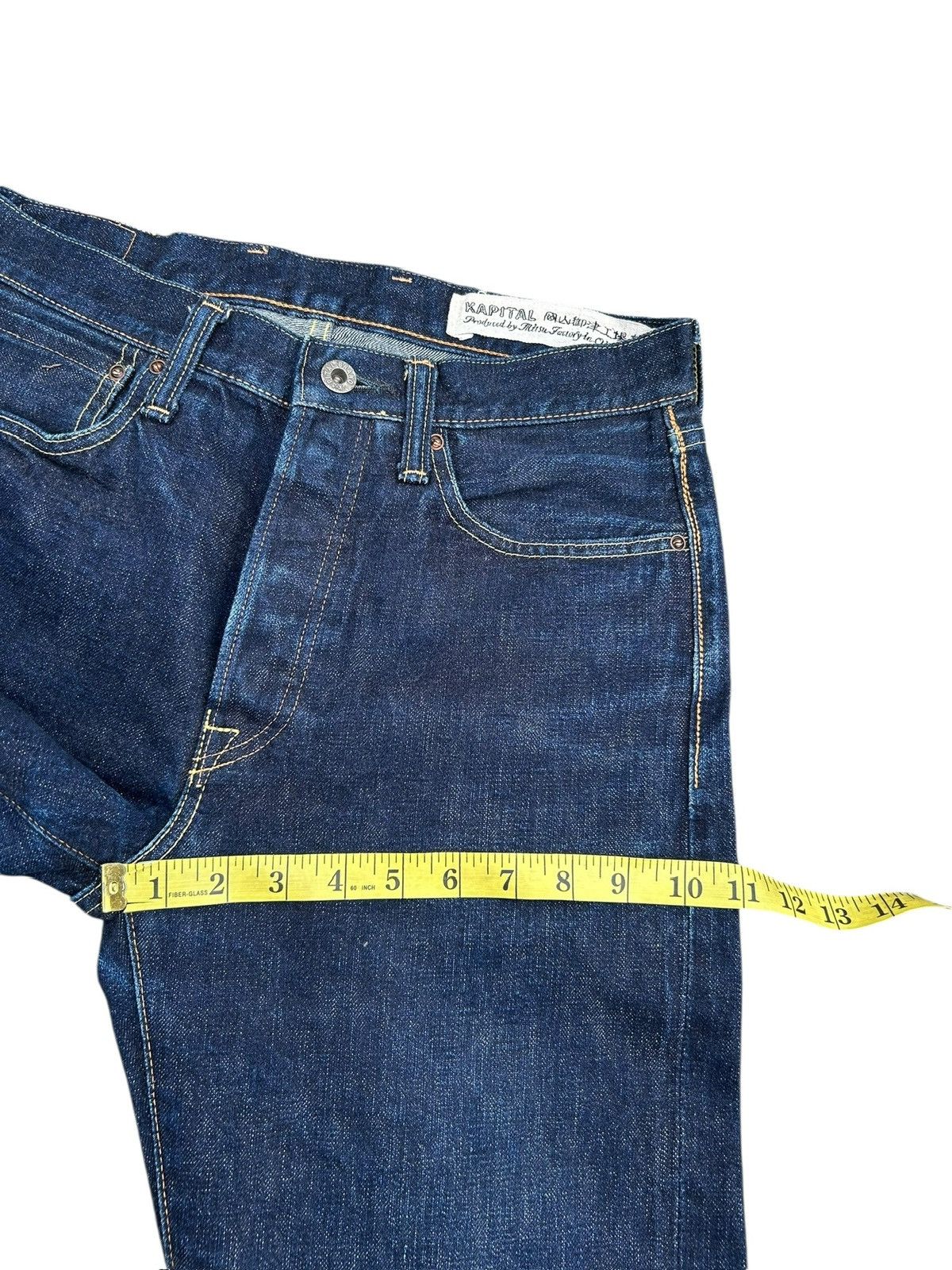Kapital Buckle Back KAPITAL Selvedge Denim Jeans Size US 30 / EU 46 - 17 Thumbnail