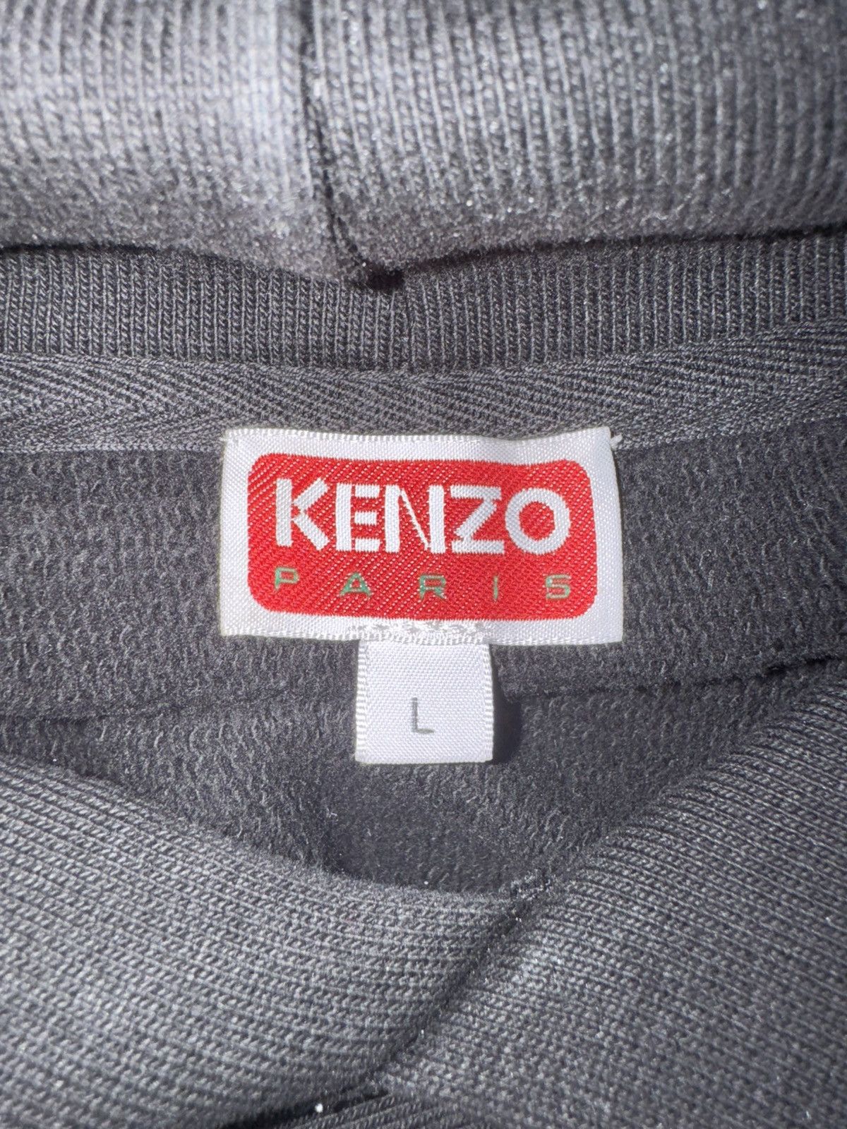 Kenzo Kenzo Paris Classic Logo Hoodie Size US L / EU 52-54 / 3 - 3 Thumbnail