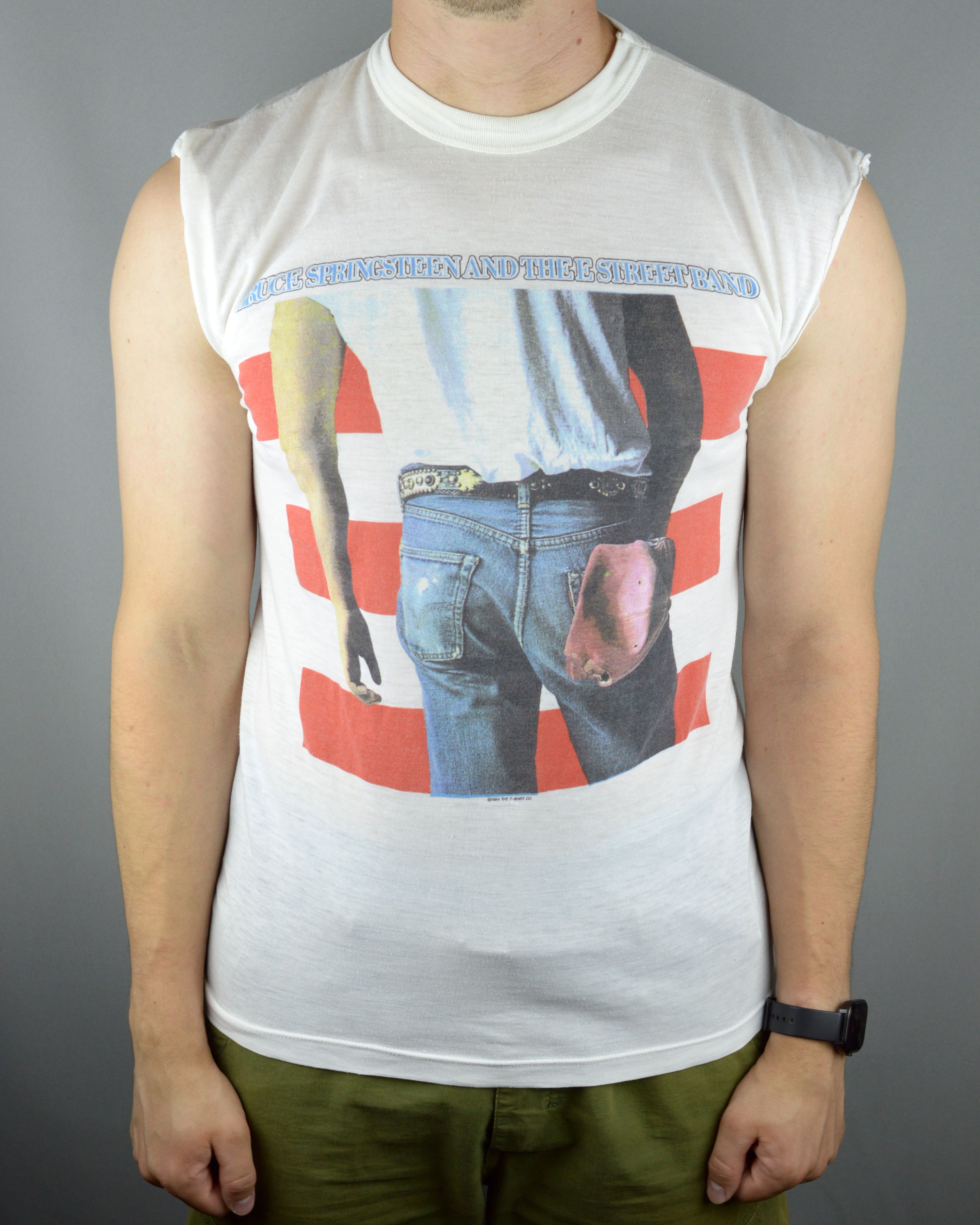 Band Tees × Vintage Vintage Bruce Springsteen And The Streetband 1984 tour shirt Size US L / EU 52-54 / 3 - 1 Thumbnail