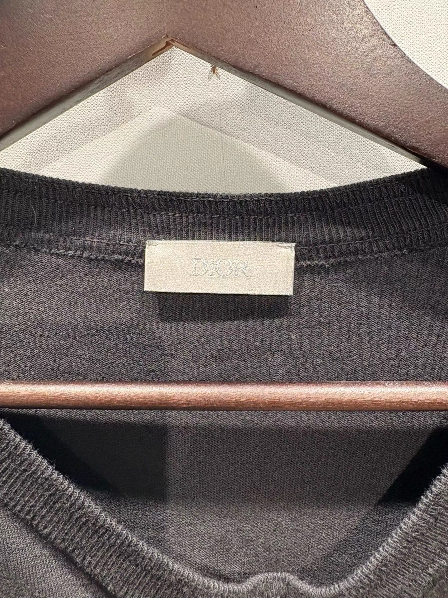 Dior Dior x Stone Island Embroidered Logo Short Sleeve Tee K36 Size US XXL / EU 58 / 5 - 3 Thumbnail