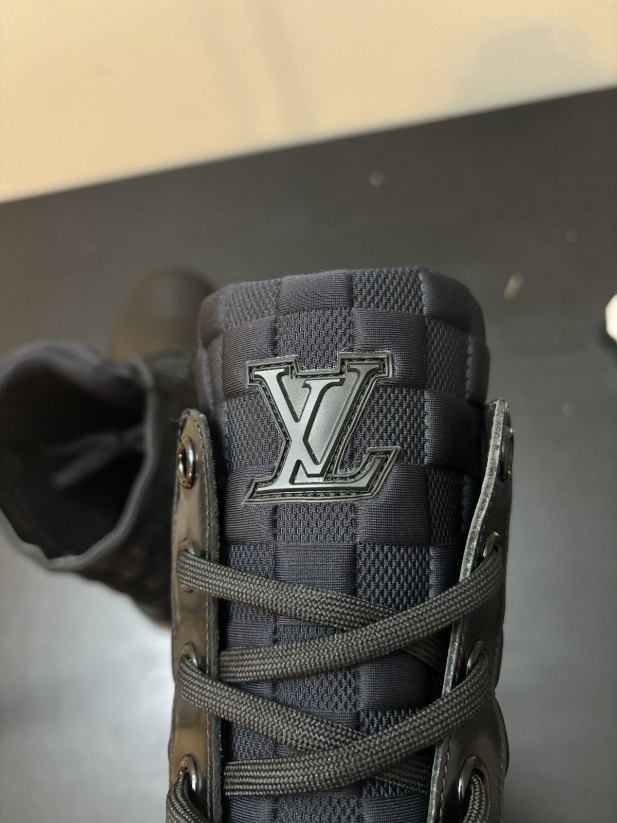 Louis Vuitton Louis Vuitton Damier Leather Landscape Ranger Boots Size US 7 / EU 40 - 9 Thumbnail
