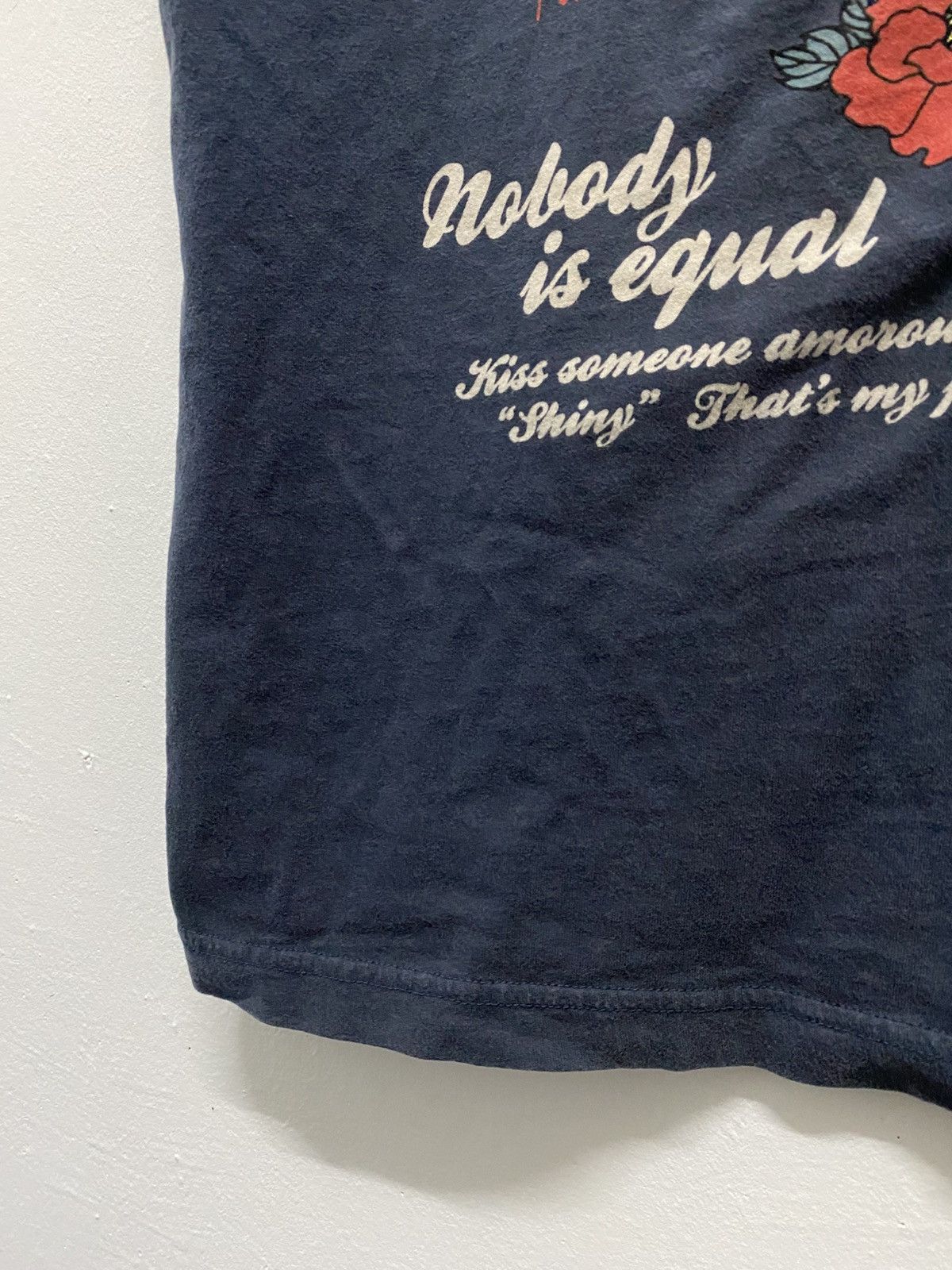 Japanese Brand Vintage Japanese Sukajan Girl Brand Kissmark T-Shirt Size US L / EU 52-54 / 3 - 7 Thumbnail