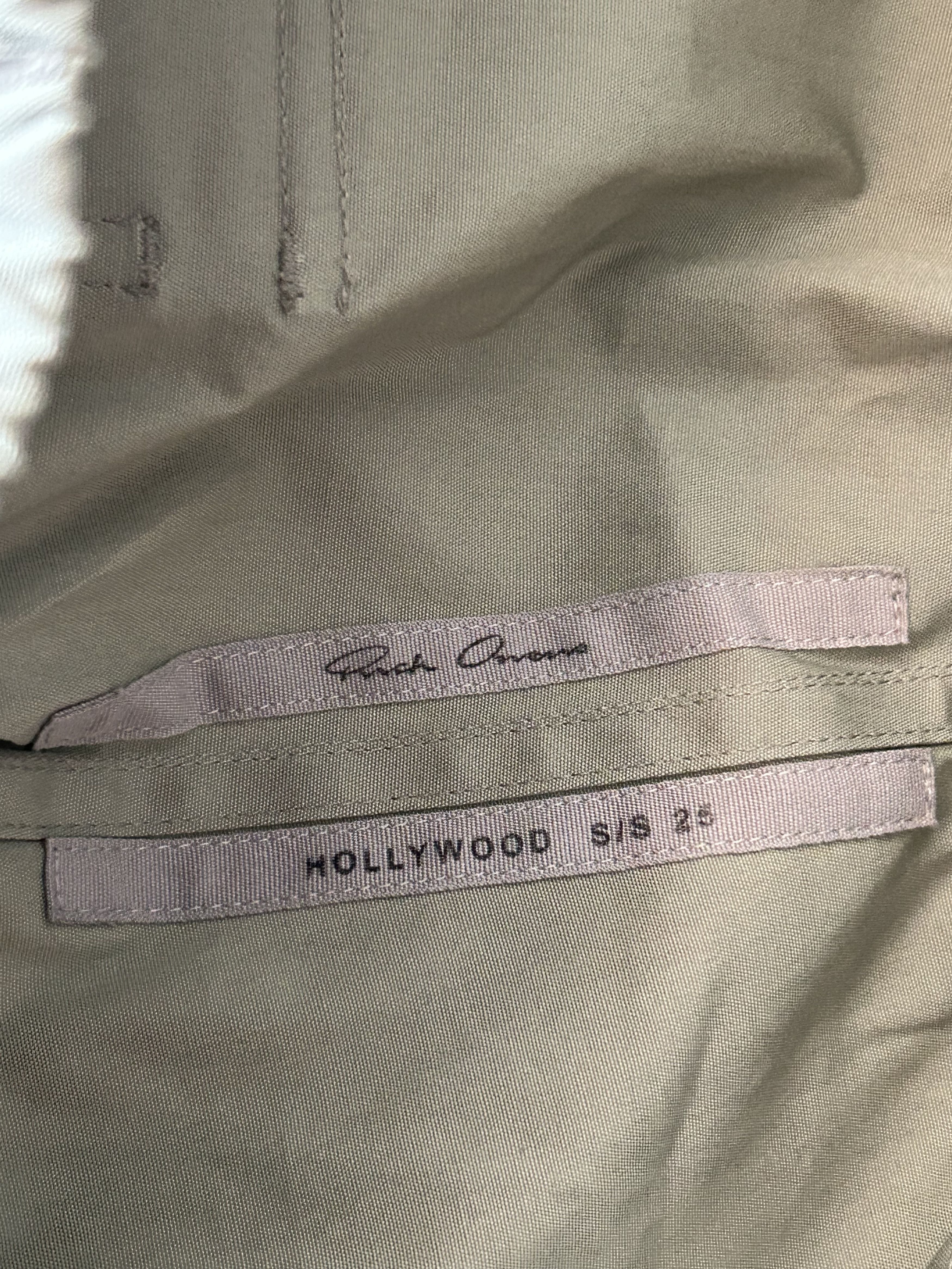 Rick Owens Rick Owens Green Bela Wide Pants Size US 32 / EU 48 - 3 Thumbnail