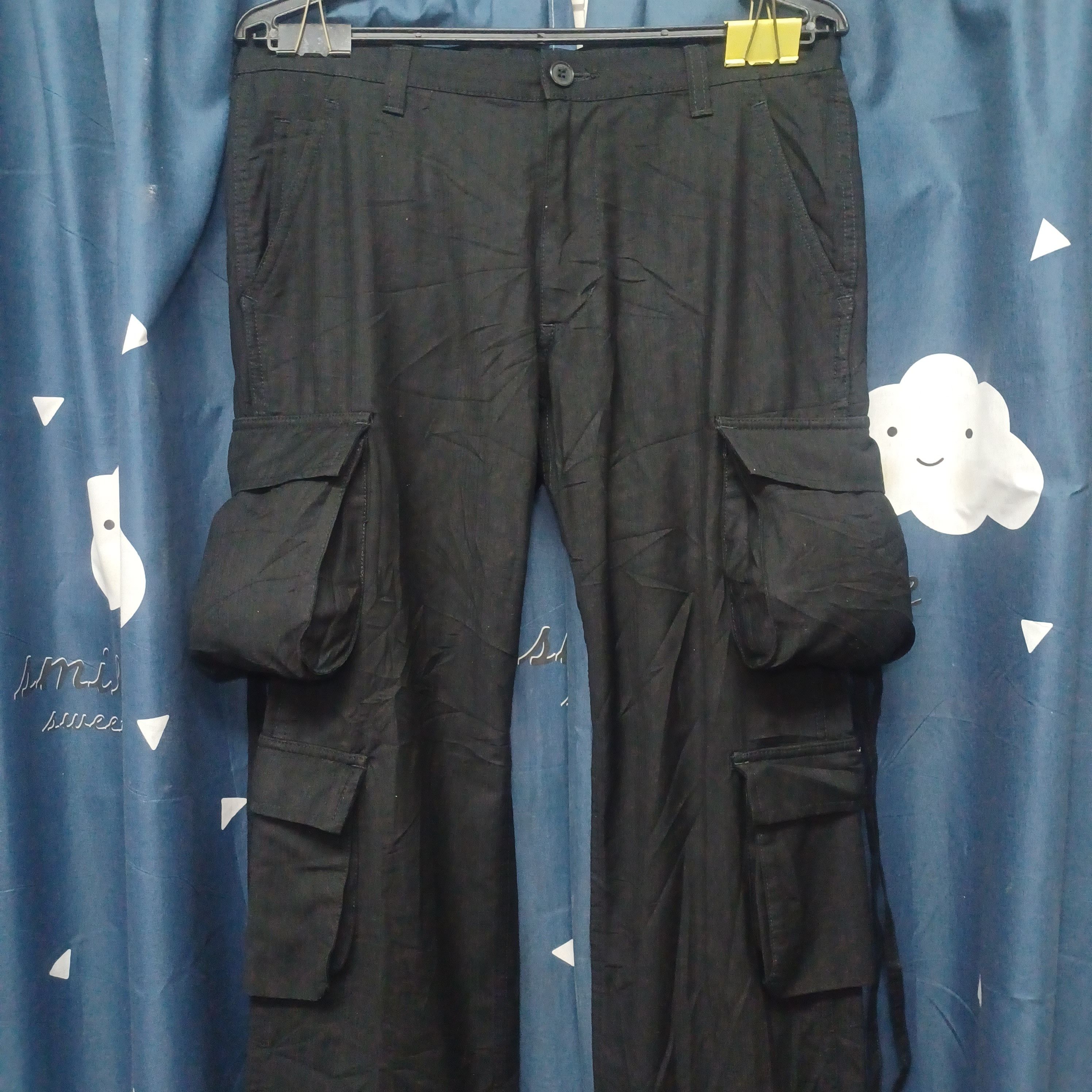 Japanese Brand CUSTOM CULTURE BONDAGE CARGO PANTS Size US 32 / EU 48 - 2 Thumbnail