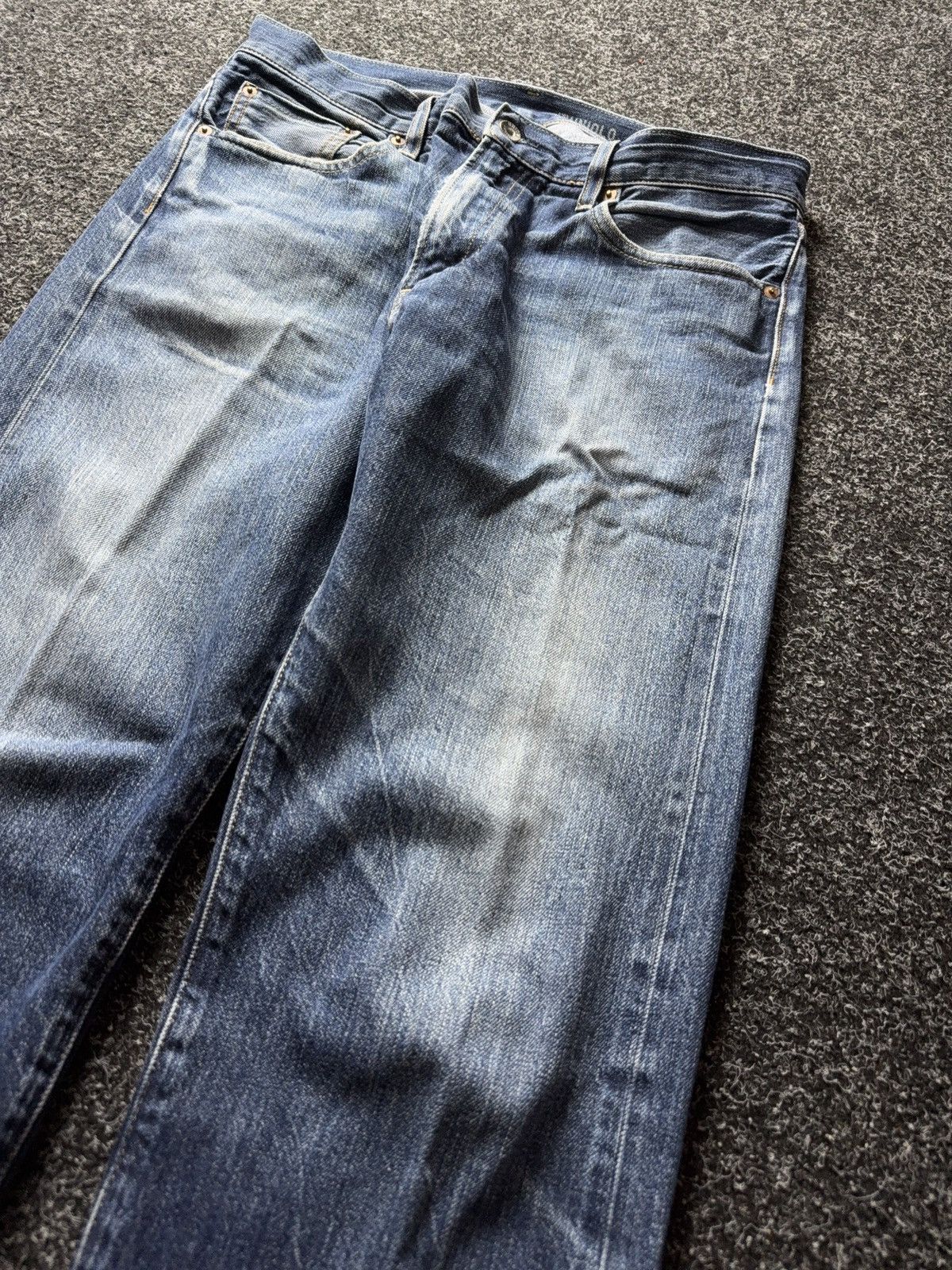 Uniqlo Japanese 00s Y2K UNIQLO Selvedge Regular Fit Jeans Size US 32 / EU 48 - 6 Thumbnail