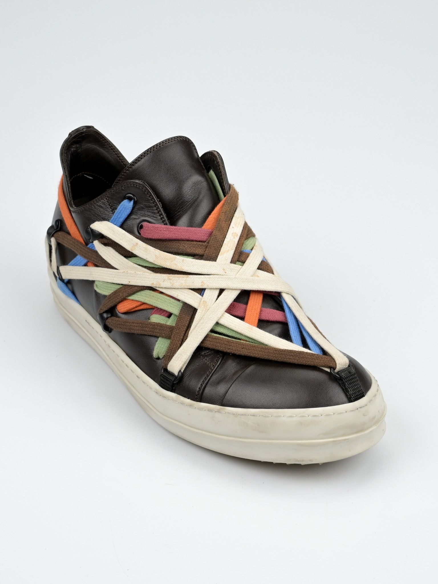 Rick Owens Multicolor Megalace Ramones Size US 9.5 / EU 42-43 - 10 Thumbnail