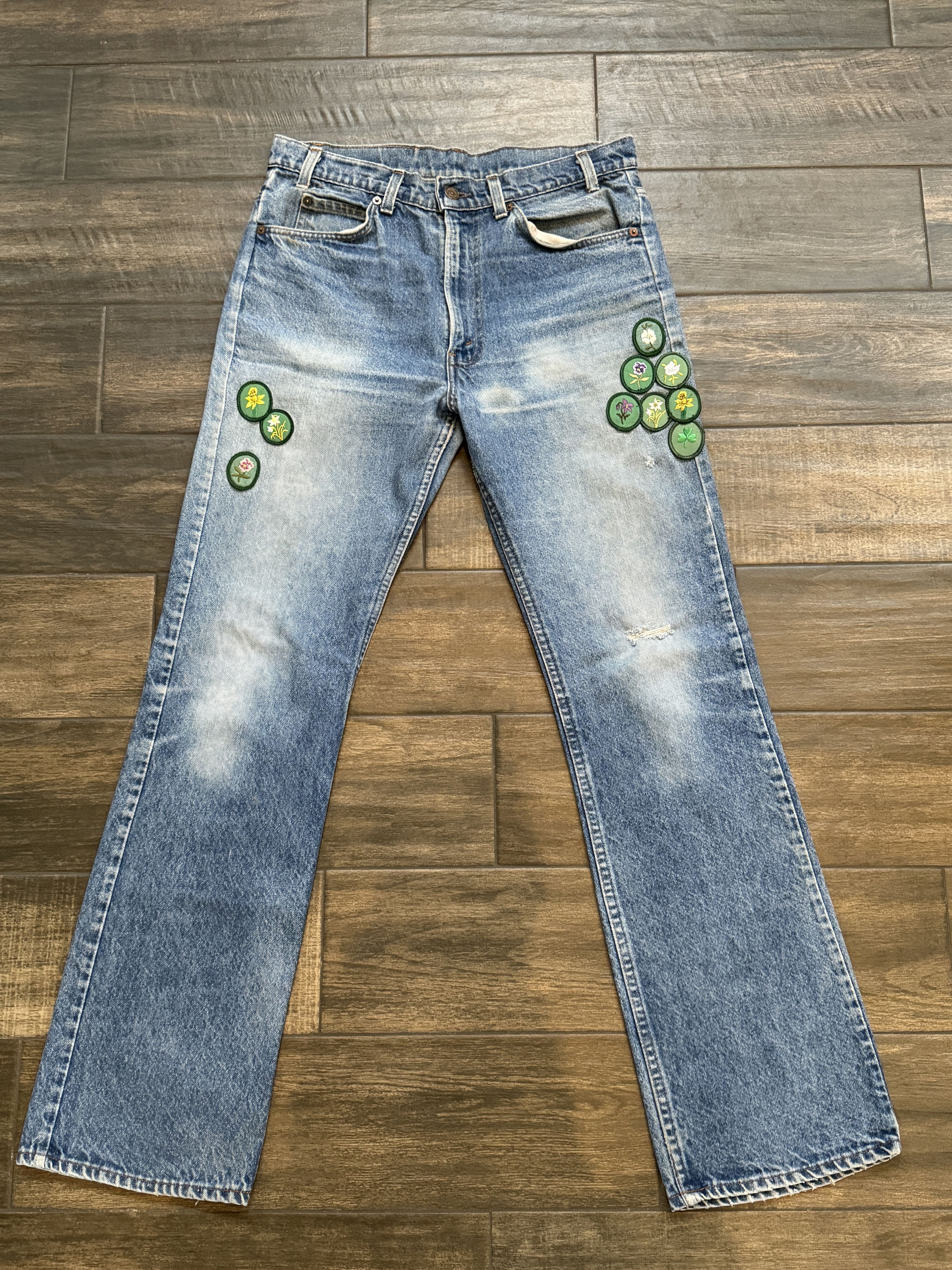 HIDDEN 1/25 Hidden NY Hidden Gems 517 Patch Denim Size US 32 / EU 48 - 1 Thumbnail