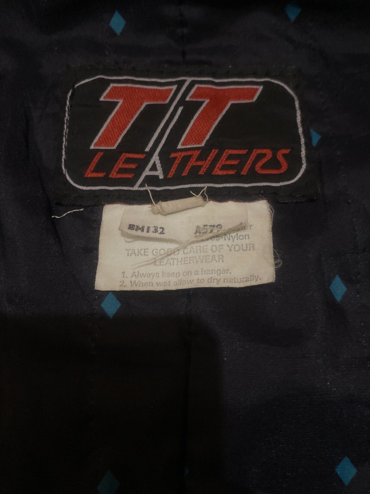 Vintage Vintage 80s TT Leathers Distressed Biker Jacket Cafe Racer Size US M / EU 48-50 / 2 - 10 Thumbnail