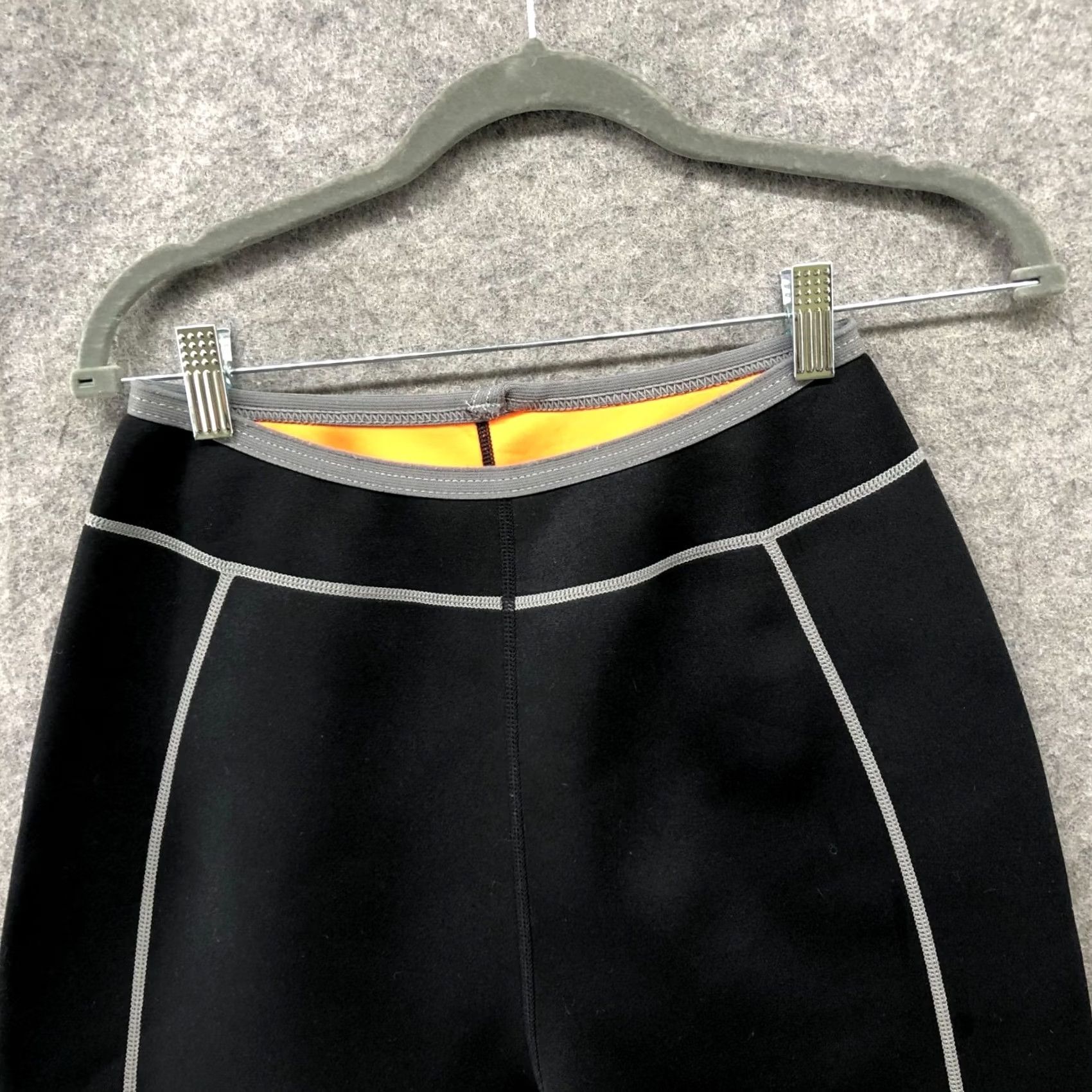 Vintage Saunatek Neoprene Shorts Womens M Black Slimming Size 32" / US 10 / IT 46 - 3 Thumbnail