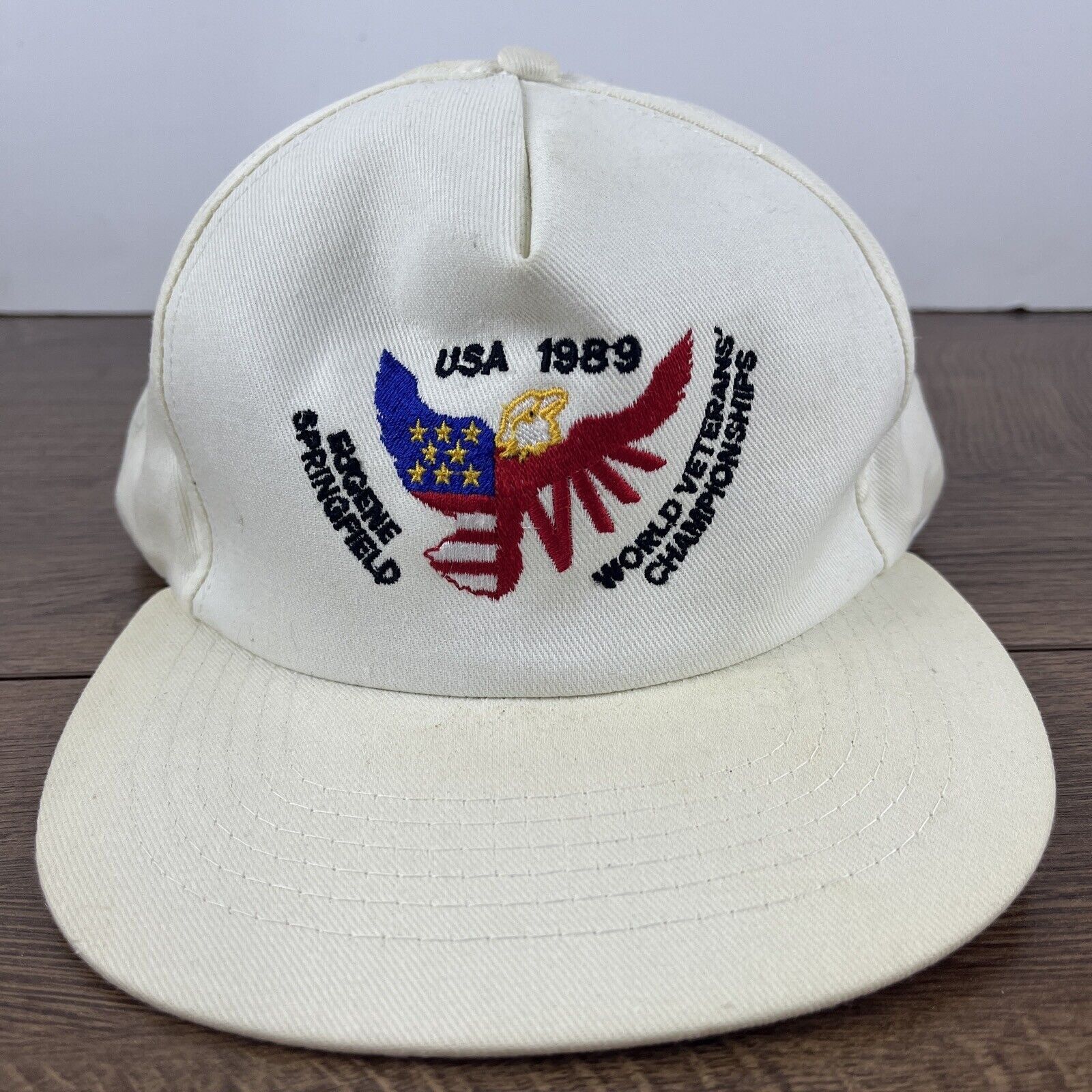 Other 1989 World Veterans Championships Hat Springfield Adjustable Size ONE SIZE - 3 Thumbnail
