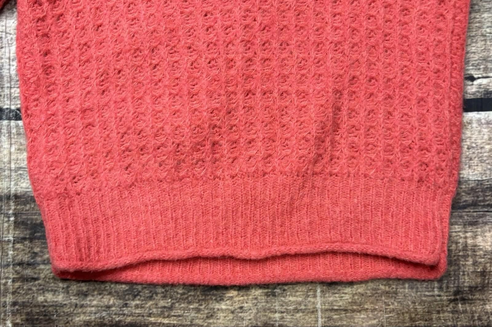 Other Anthropologie Sweater Womens XS Wool Blend Ruffle Boat Neck Size XS / US 0-2 / IT 36-38 - 7 Thumbnail