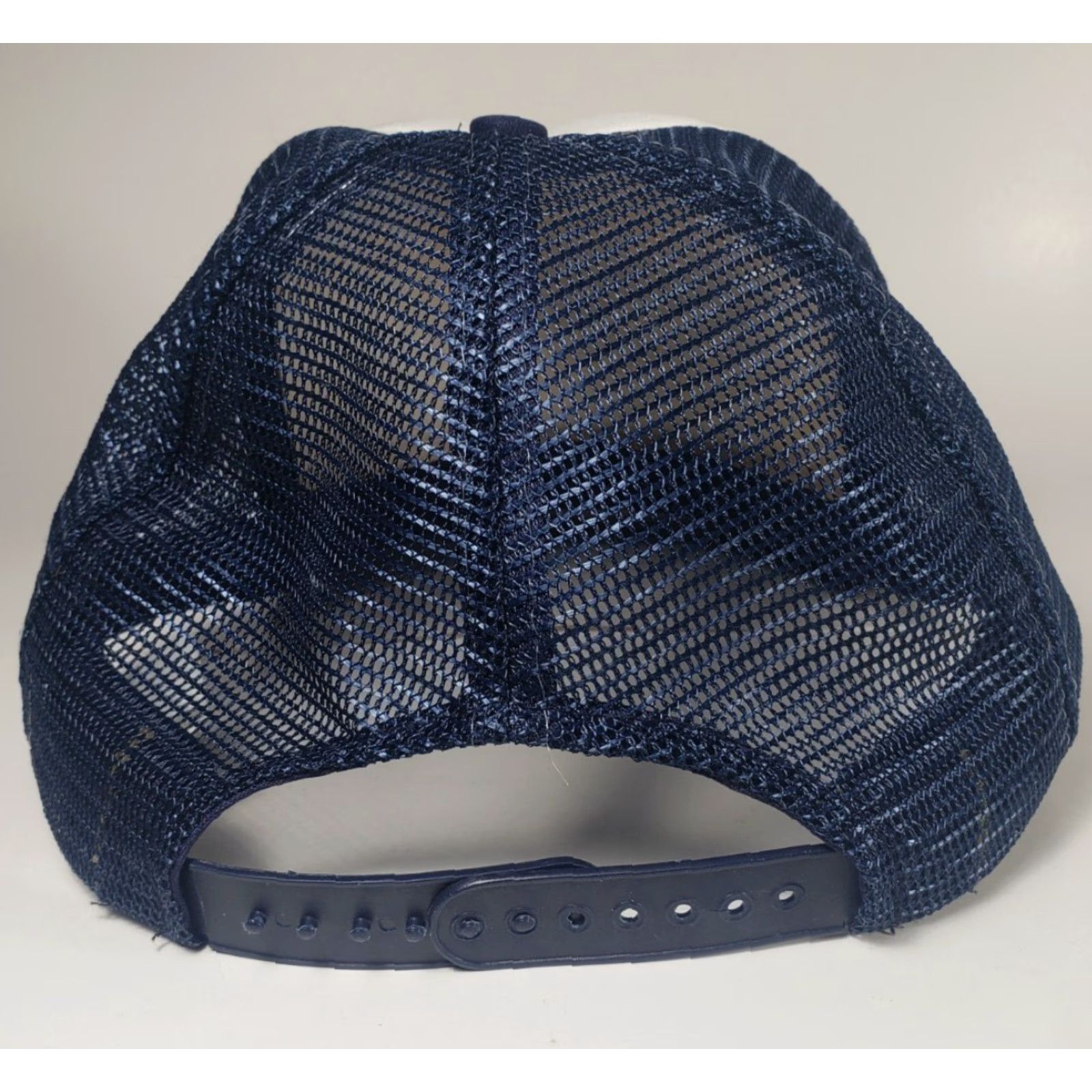 Vintage VINTAGE Speedway 80s Sassy Sally's Casino Las Vegas Nevada Trucker Hat Snapback Cap Blue Navy Blue Adjustable Snapback Hat Mens One Size Size ONE SIZE - 5 Thumbnail