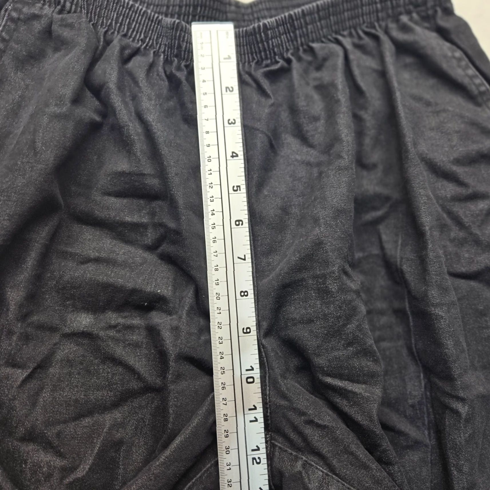 Vintage ALFRED DUNNER Women's Casual Stretch Pants Size 16 Black Solid Plush Size 38" / US 16 / IT 52 - 5 Thumbnail