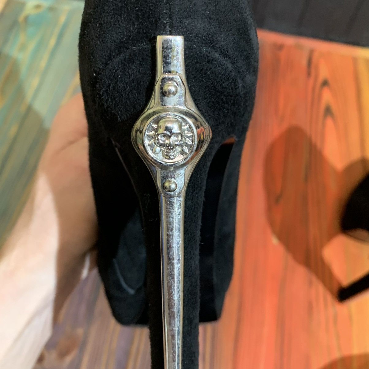 Alexander McQueen Alexander MaQueen Suede Women’s Heels Size 38.5 Size US 8.5 / IT 38.5 - 16 Thumbnail