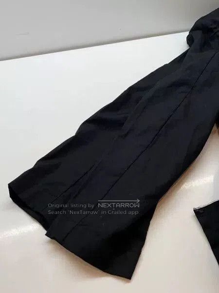 Comme des Garcons COMME des GARCONS Black Mesh Jacket. Size US S / EU 44-46 / 1 - 7 Thumbnail