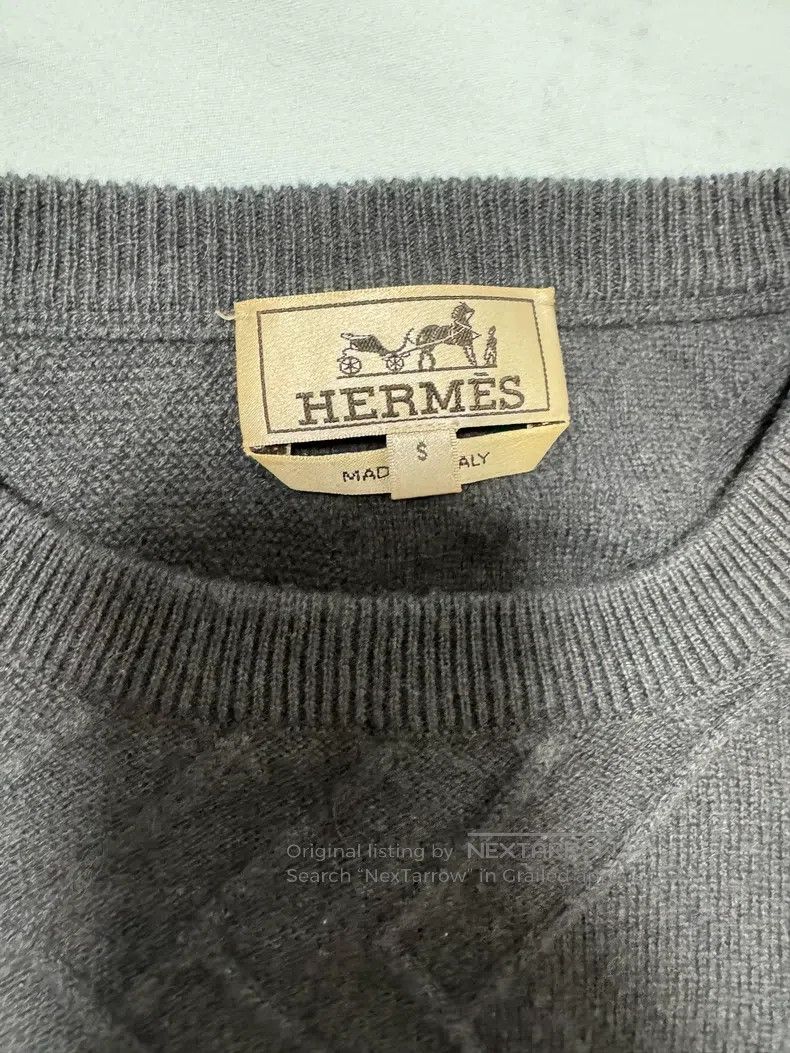 Hermes Hermes Goat fleece sweater 100% goat fleece Size US S / EU 44-46 / 1 - 7 Thumbnail