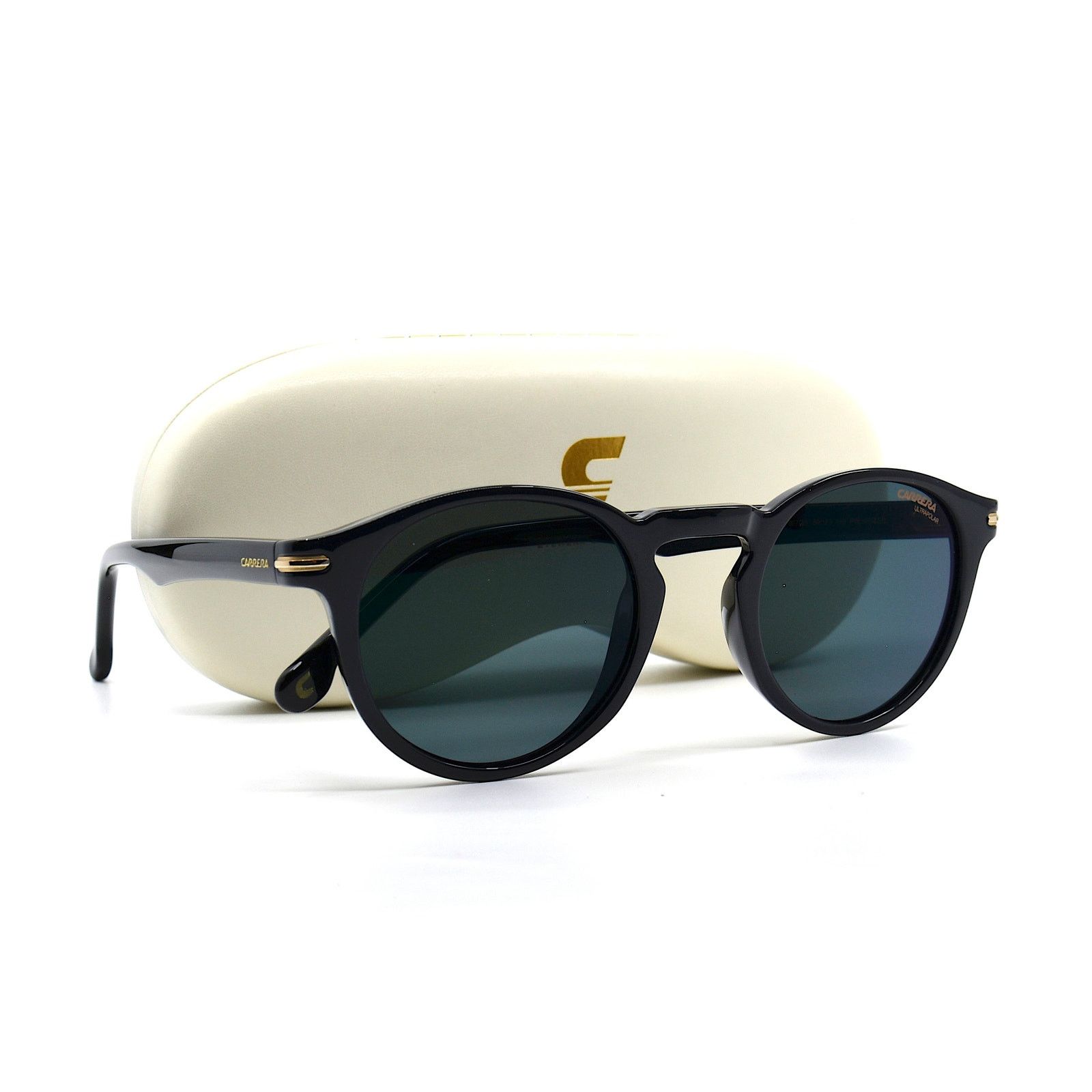 Carrera NEW CARRERA 301/S BLACK GREY POLARIZED AUTHENTIC SUNGLASSES Size ONE SIZE - 4 Thumbnail