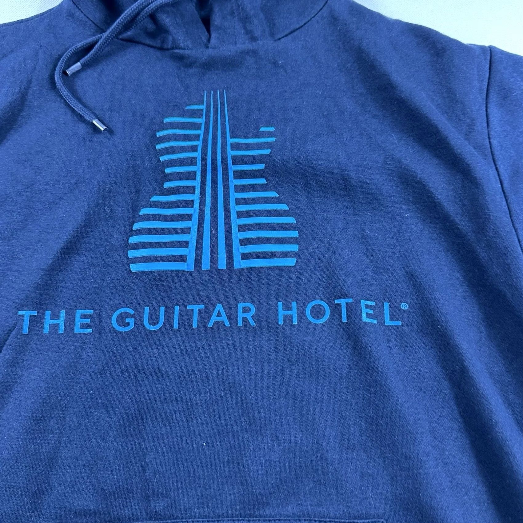 Hard Rock Cafe Hard Rock Hoodie Men S Blue Seminole Hard Rock Hotel & Casino The Guitar Hotel Pullover with Pockets All Seasons Shirt? Size US S / EU 44-46 / 1 - 2 Thumbnail