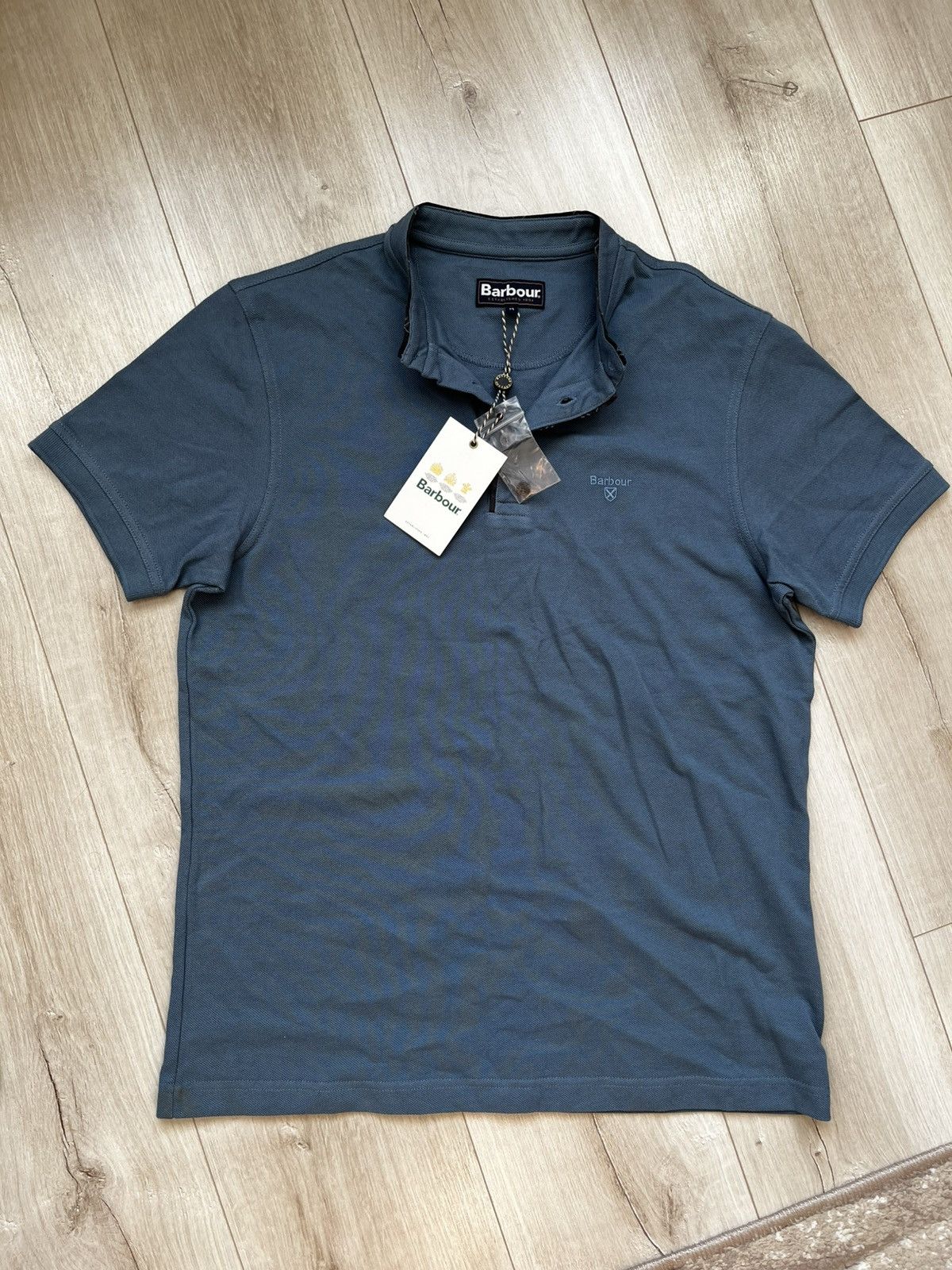 Barbour New Barbour Men's Polo Shirt | Dusk Blue | Size Size US M / EU 48-50 / 2 - 1 Thumbnail
