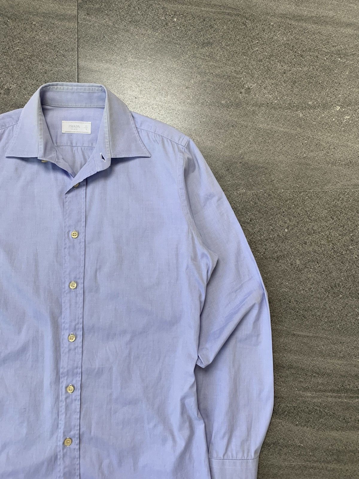 Prada FREE TAX! 2000s Chambray Shirt - Medium Size US M / EU 48-50 / 2 - 3 Thumbnail