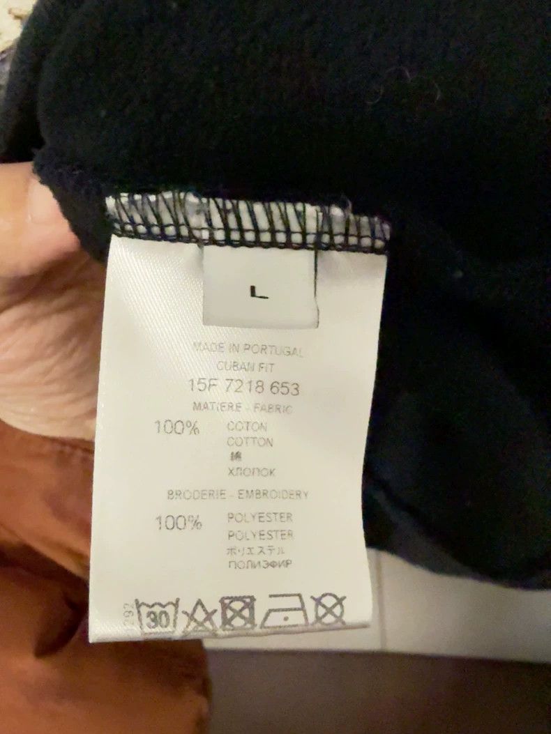 Givenchy Classic Black Dog Head Embroidered Hoodie, Size L