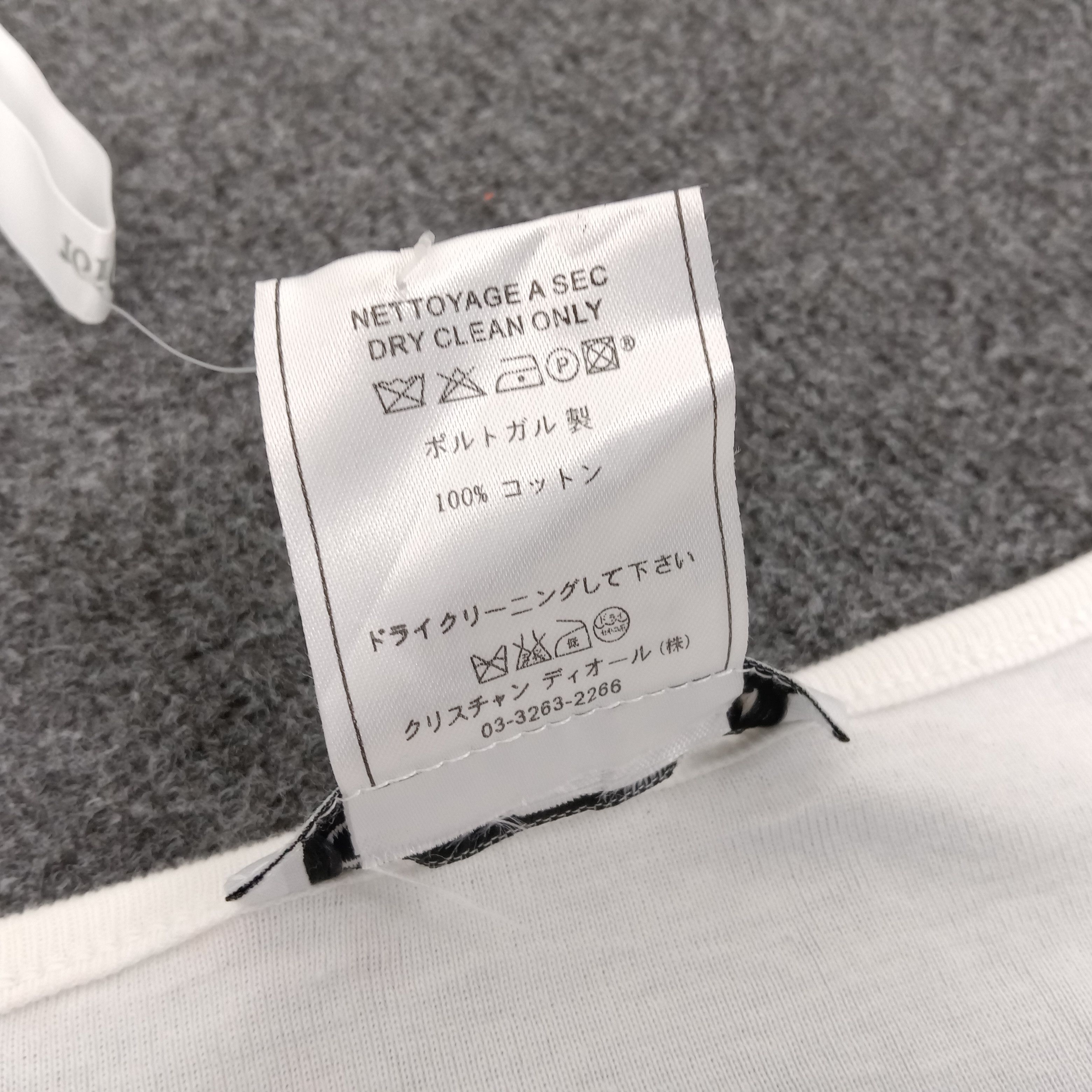 Christian Dior Monsieur × Vintage Christian Dior Italian Brand Long Sleeve Tshirt Size XS / US 0-2 / IT 36-38 - 6 Thumbnail