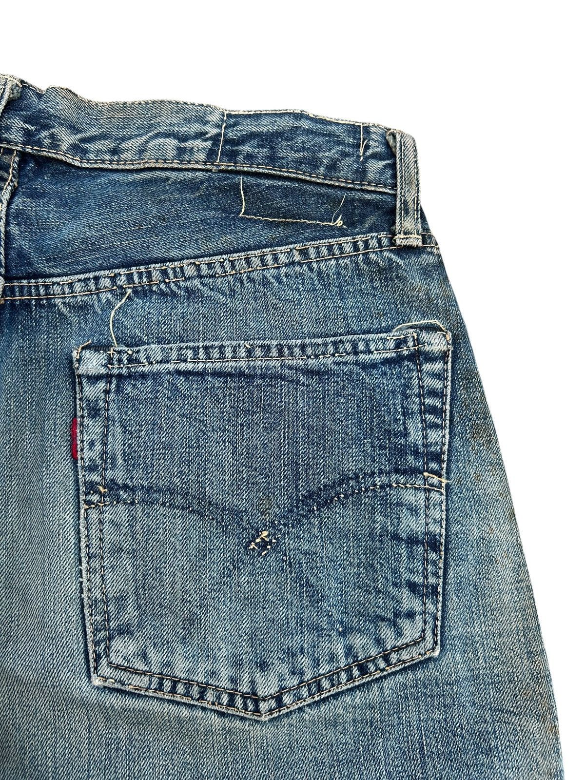 Kapital Thrashed Vintage Japanese Brand Pinball Selvedge Denim Jeans Size US 31 - 11 Thumbnail