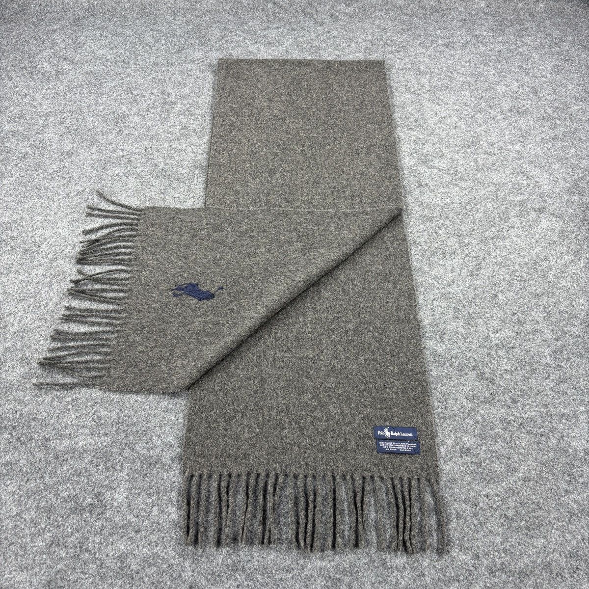 Polo Ralph Lauren × Vintage Polo Ralph Lauren Scarf # D725 # Muffler # Neckwear Size ONE SIZE - 6 Thumbnail