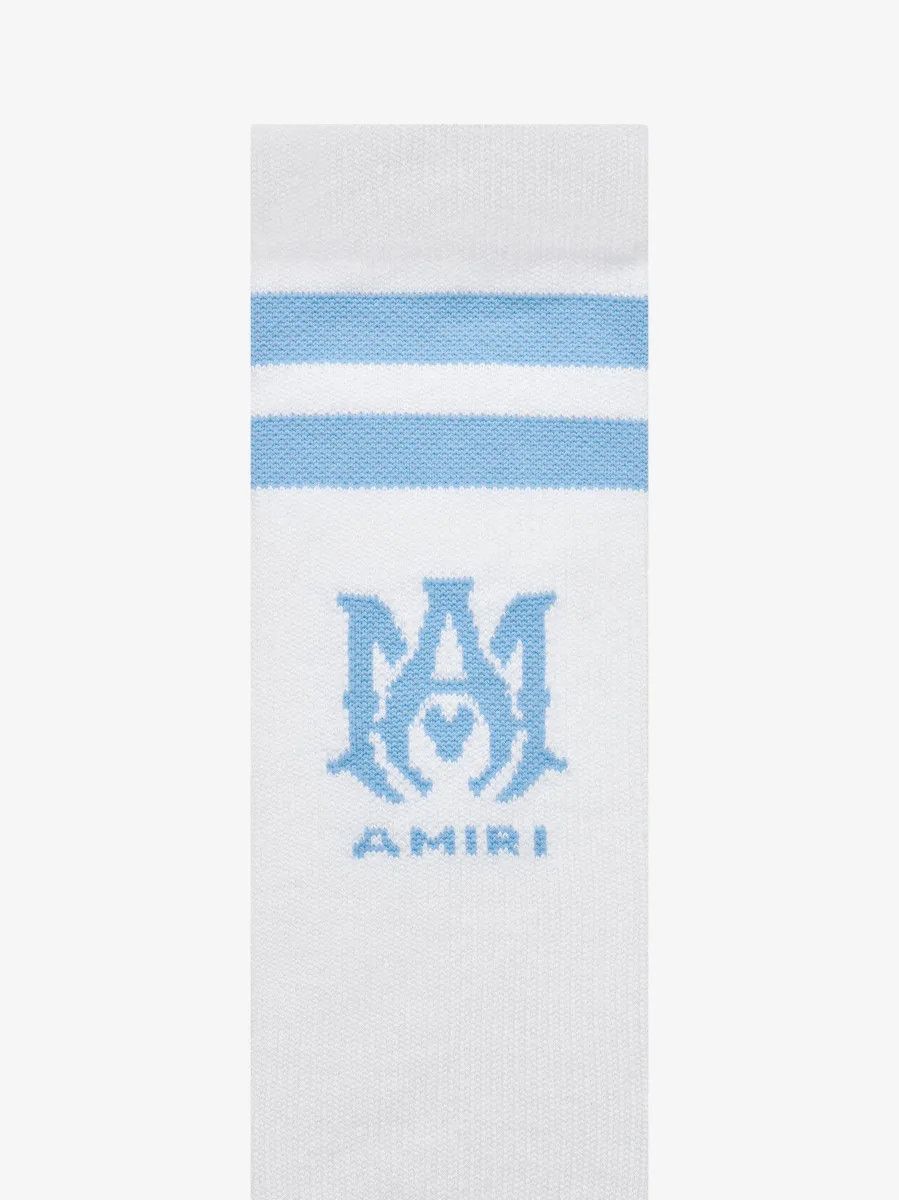 Amiri o1s1wg110525 Size: OS / MA Sock in Blue/White Size ONE SIZE - 3 Thumbnail