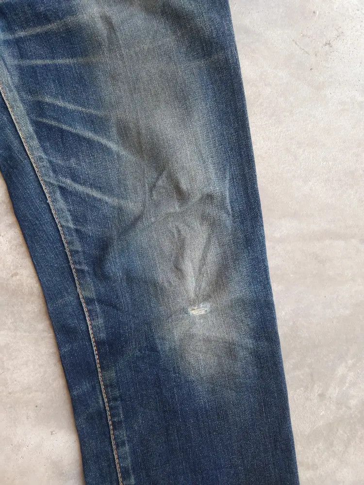 Japanese Brand Vintage Edwin Distressed Jeans 29x30 Size US 29 - 4 Thumbnail