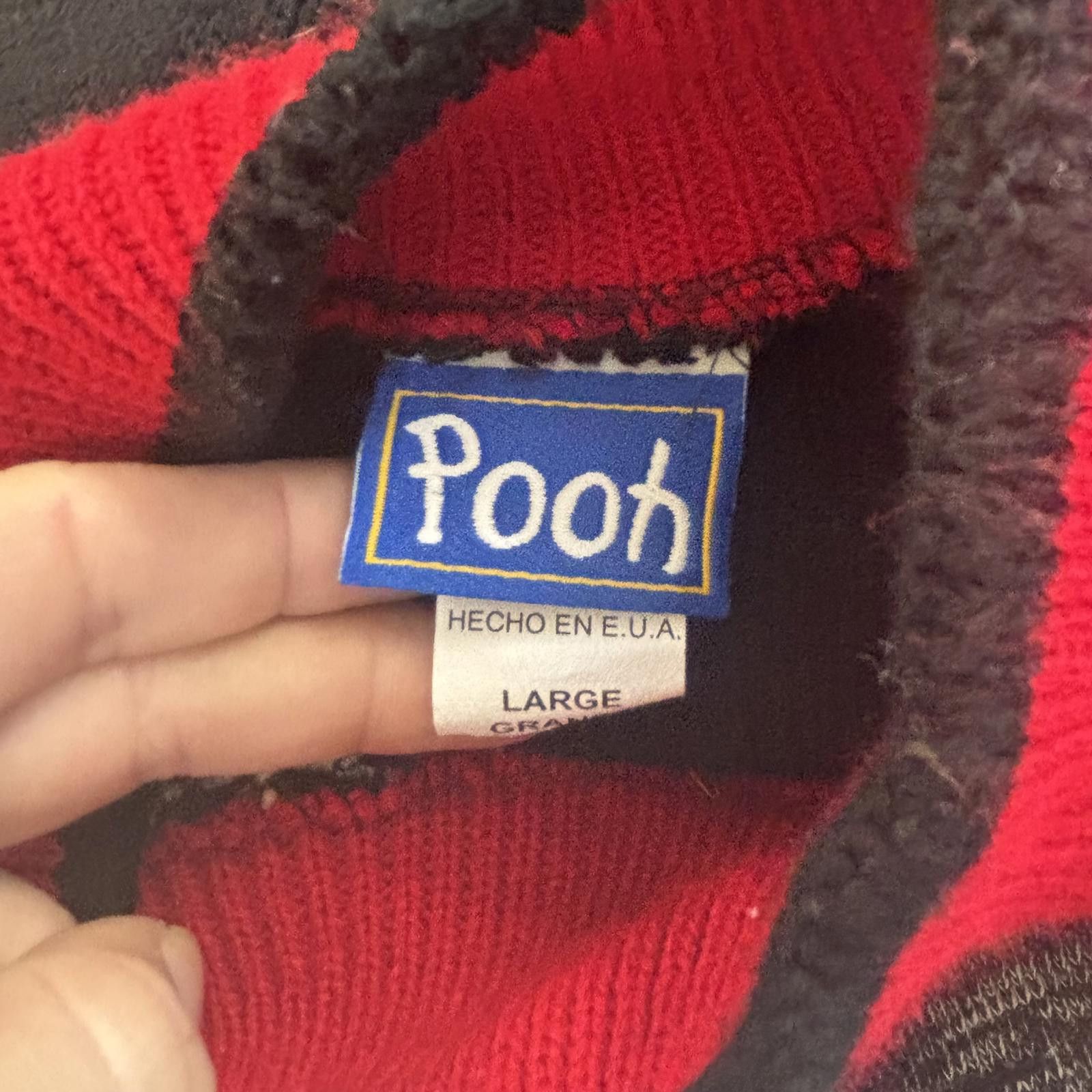 Other Vtg 90s knit Pooh sweater size large Size L / US 10 / IT 46 - 8 Thumbnail