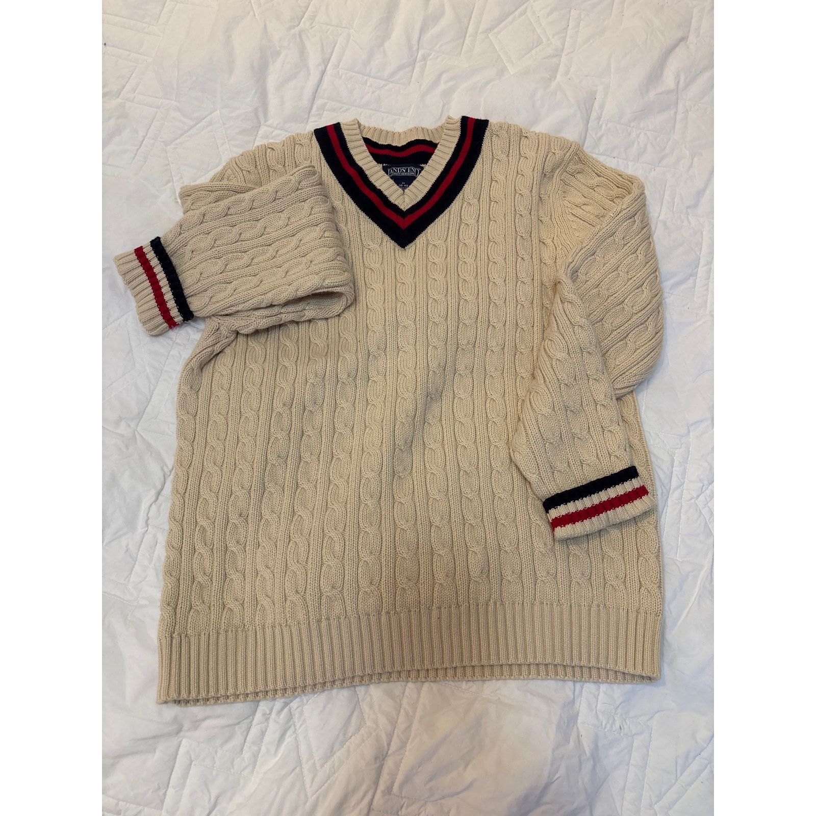 Eddie Bauer Vintage Cotton Eddie Bauer Sweater Size US M / EU 48-50 / 2 - 1 Thumbnail