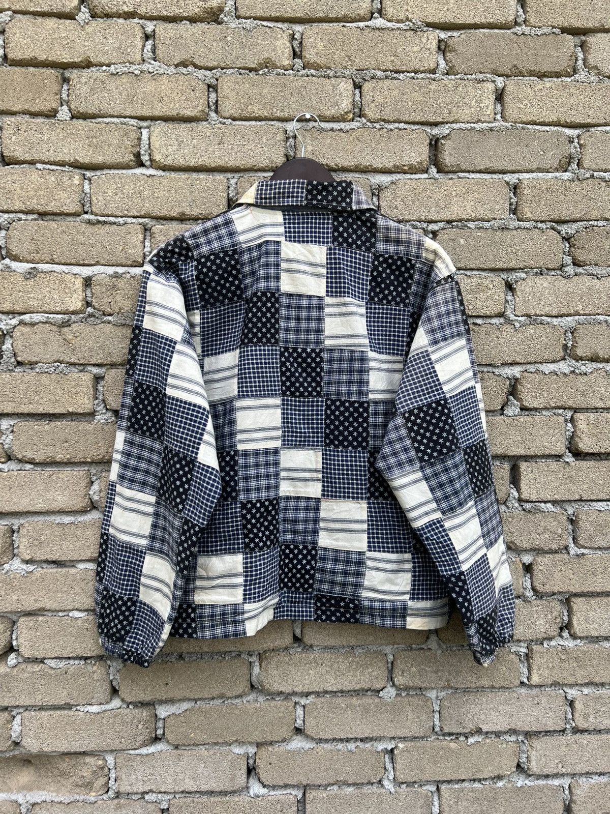 Japanese Brand Real Thing Patchwork Zipper Jacket Reversible Size US M / EU 48-50 / 2 - 5 Thumbnail