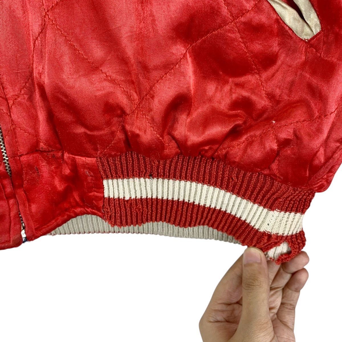 Japanese Brand Vintage Sukajan Tiger Japan Souvenir Reversible Jacket Size US M / EU 48-50 / 2 - 11 Thumbnail