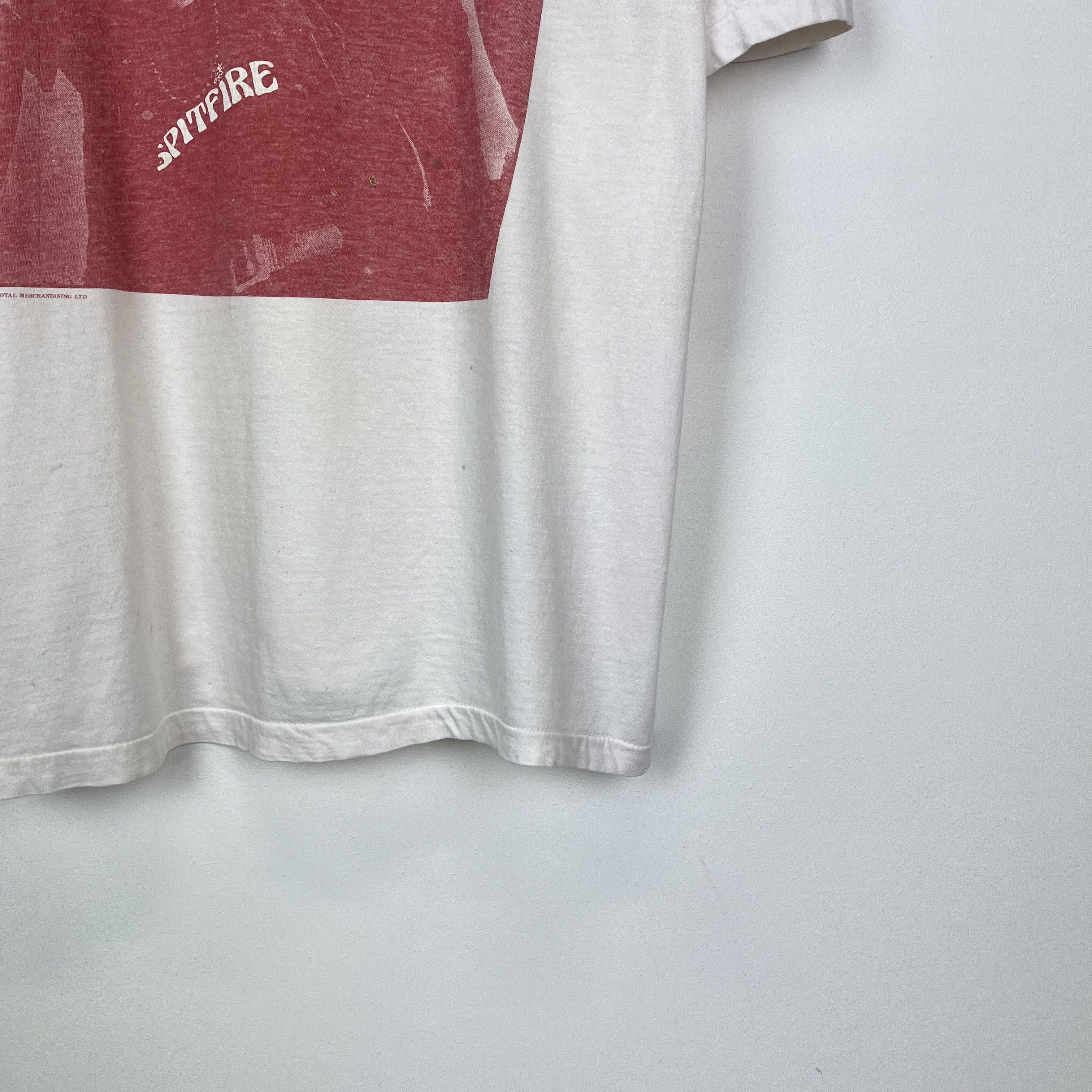 Band Tees Vintage Spitfire Boys UK Rock Band Tour T Shirt 1991 Size US M / EU 48-50 / 2 - 3 Thumbnail