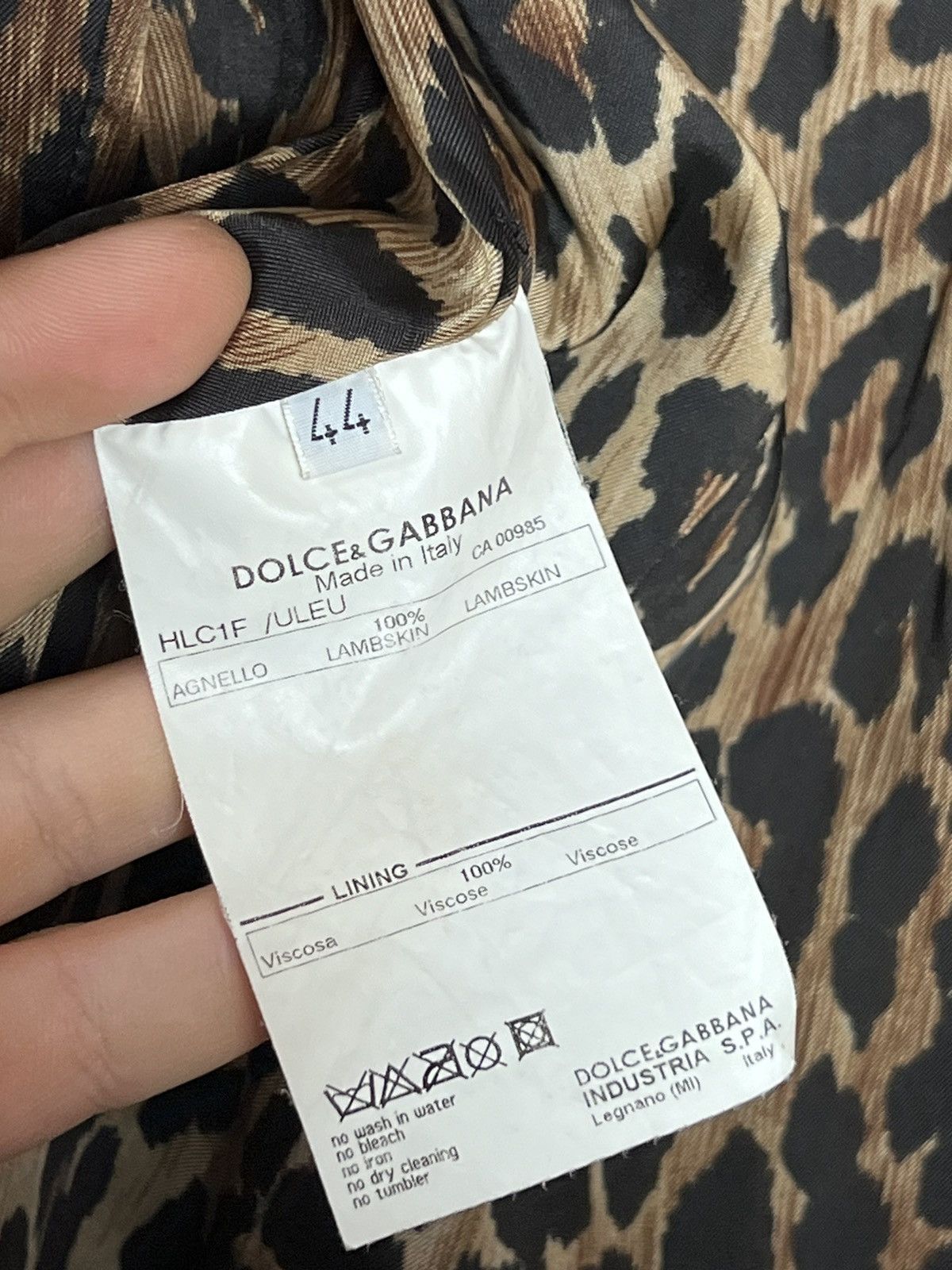 Dolce & Gabbana Dolce & Gabbana lambskin leopard coat mainline made in italy Size M / US 6-8 / IT 42-44 - 11 Thumbnail